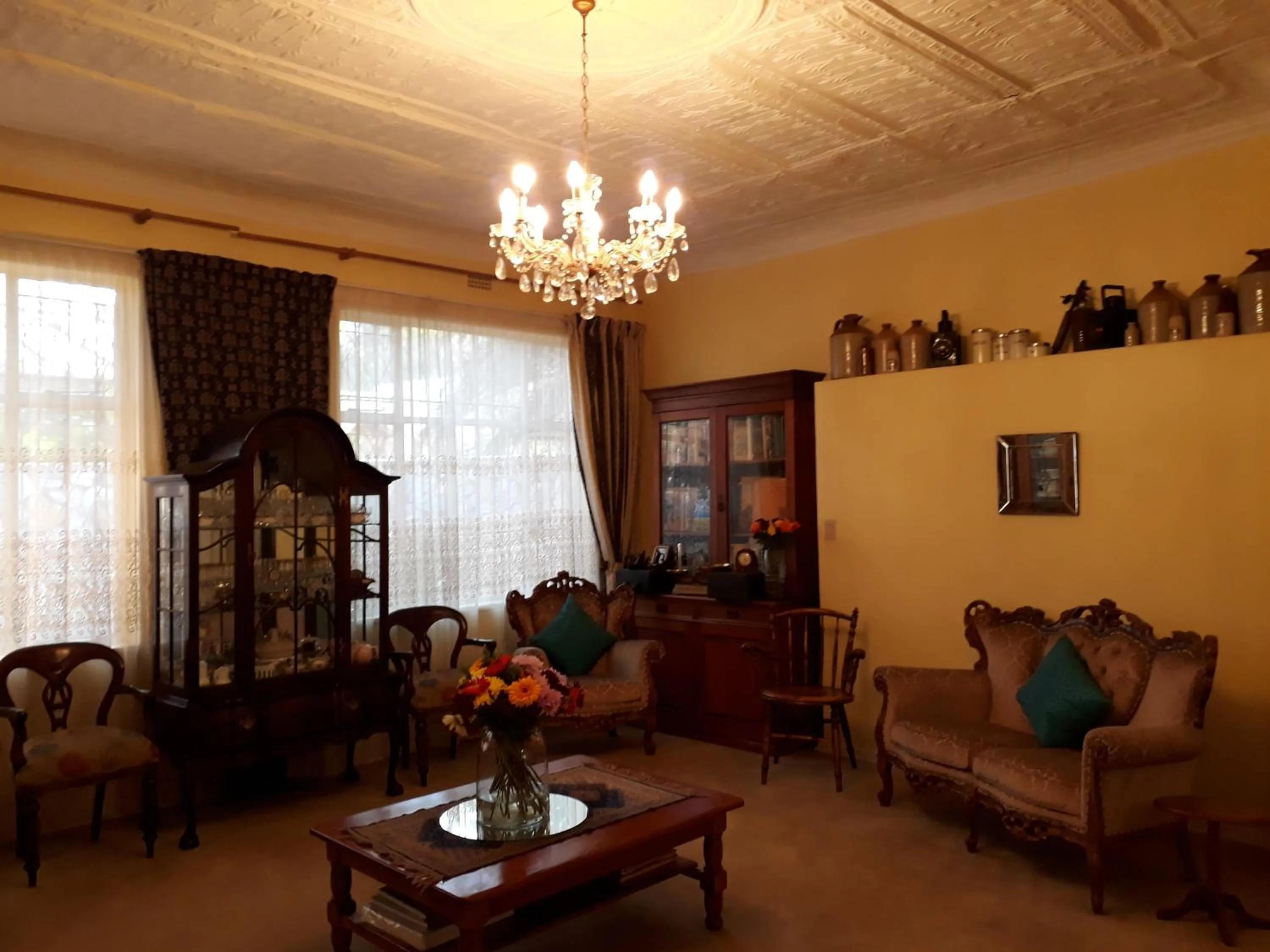 Living room in Upper Houghton Guesthouse