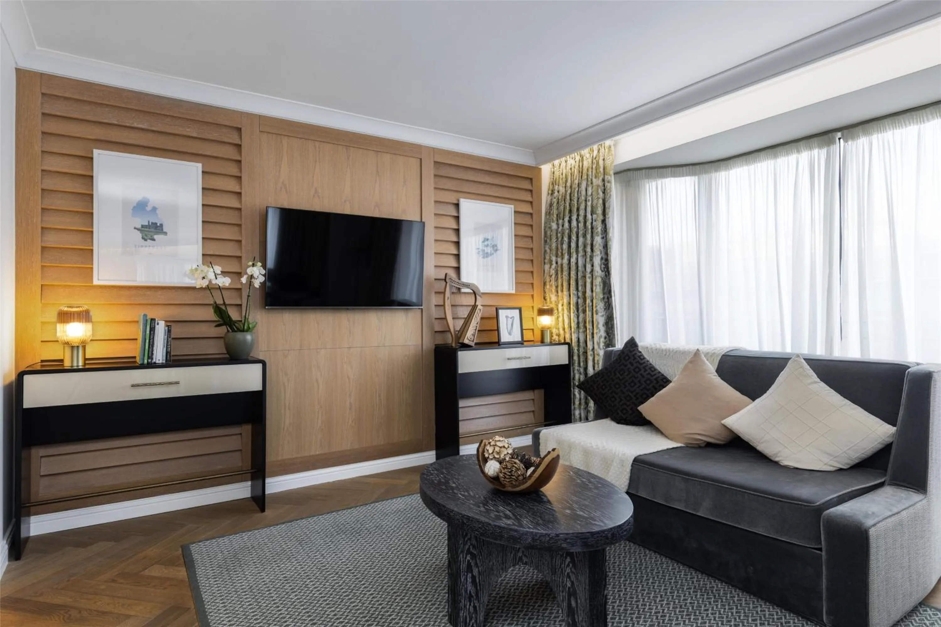 Living room in Conrad Dublin