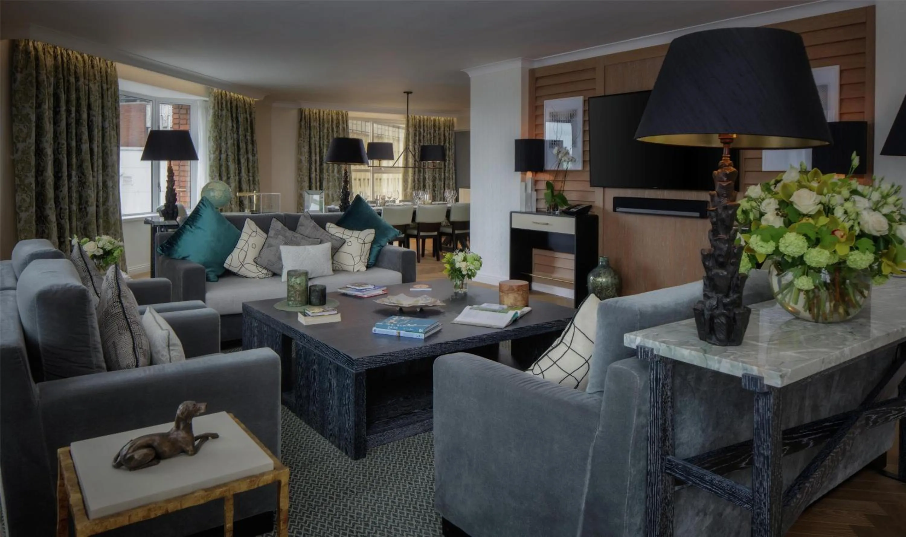 Living room in Conrad Dublin