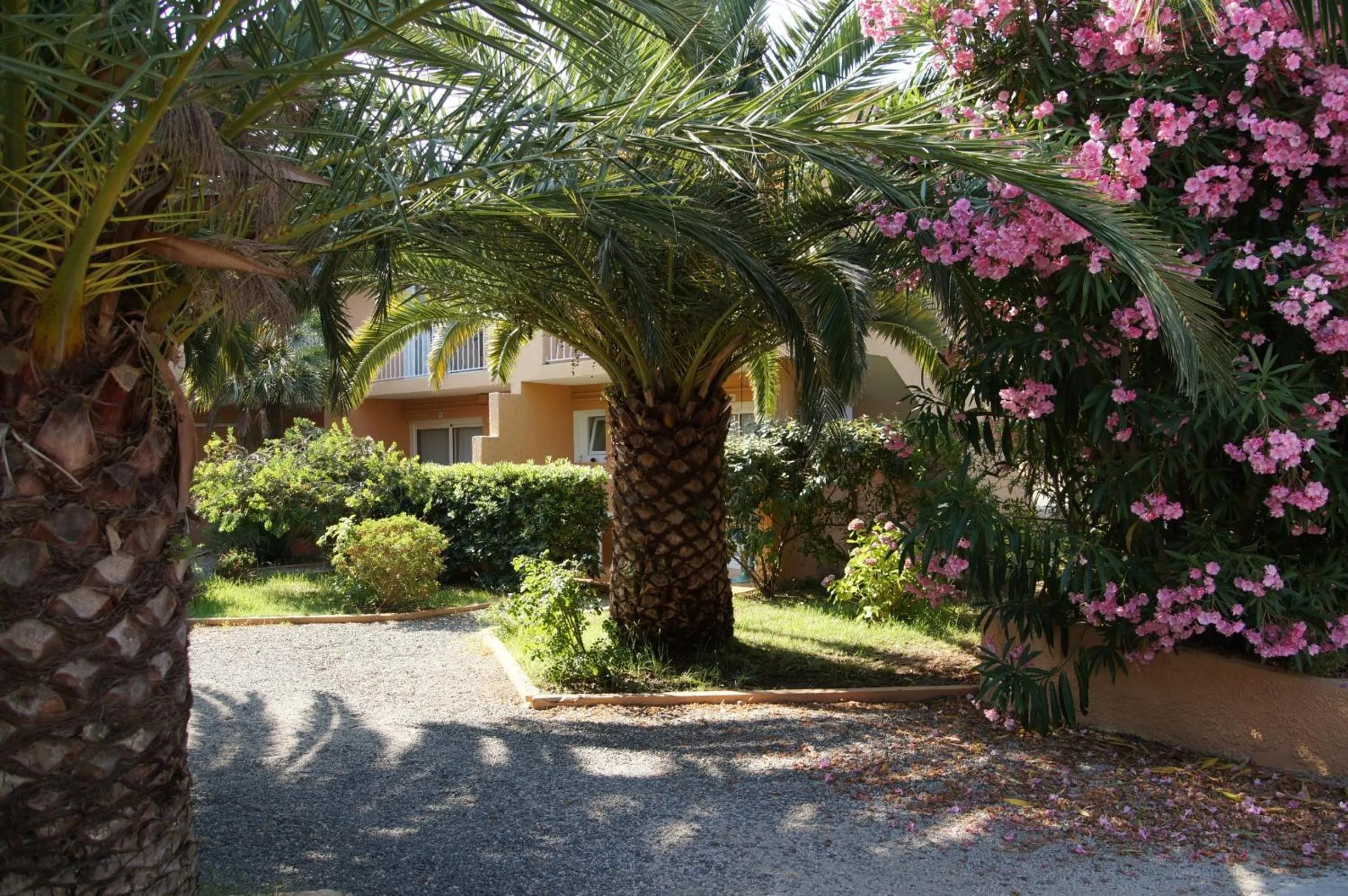 Garden in Résidence Les Castors