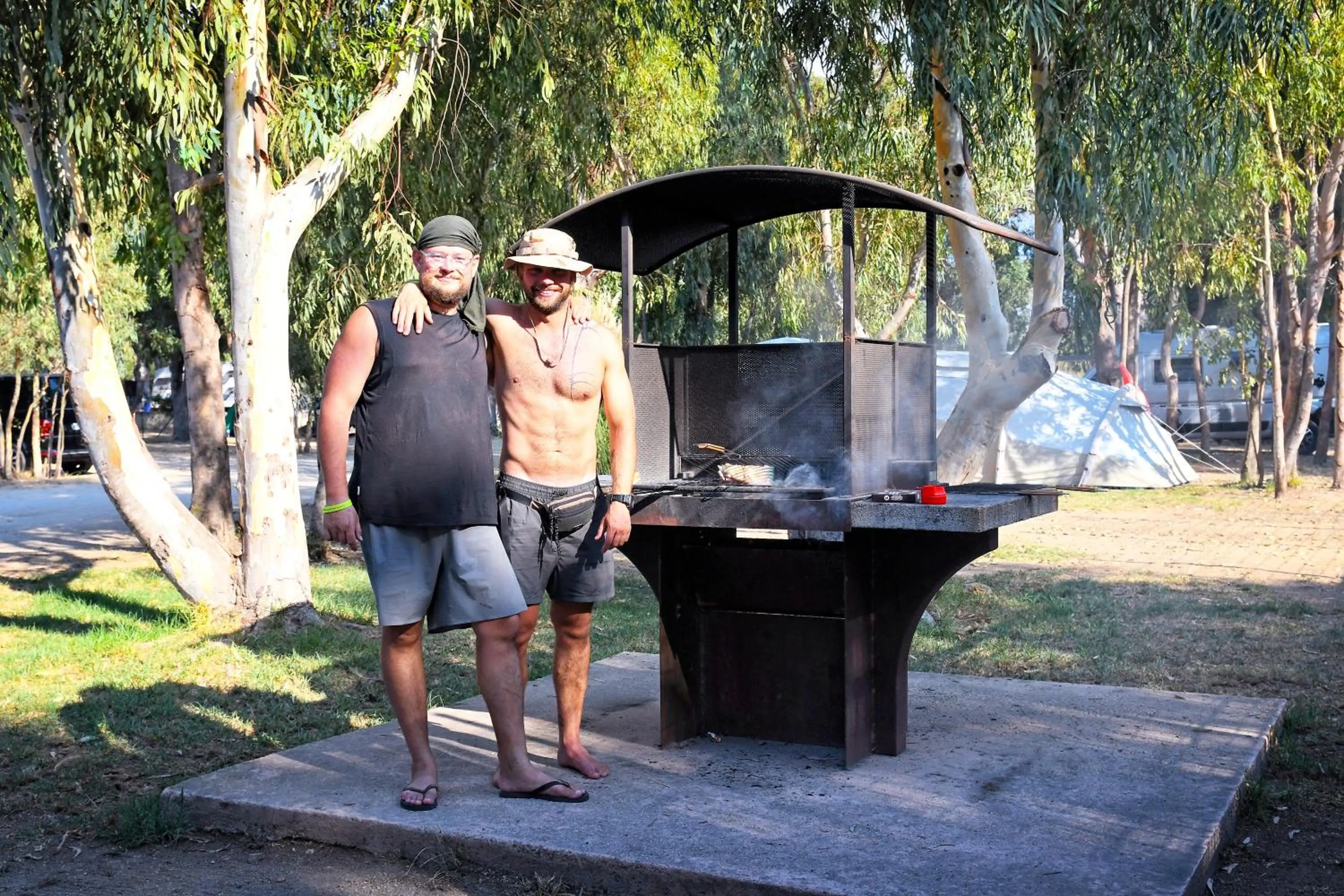 BBQ facilities in Résidence Les Castors