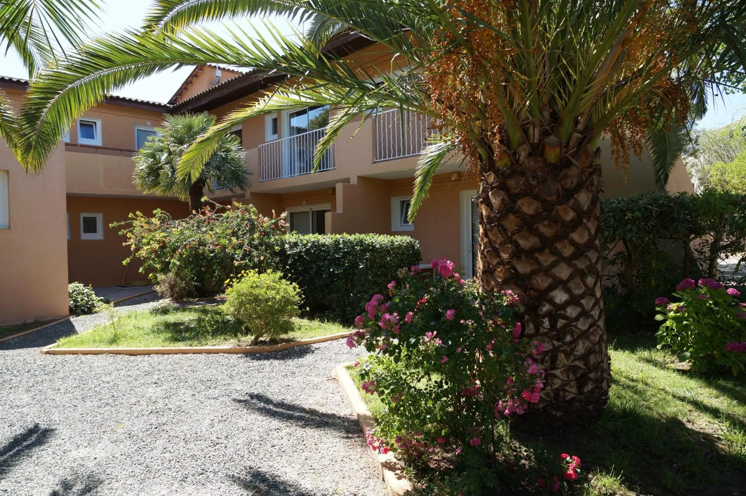 Garden in Résidence Les Castors