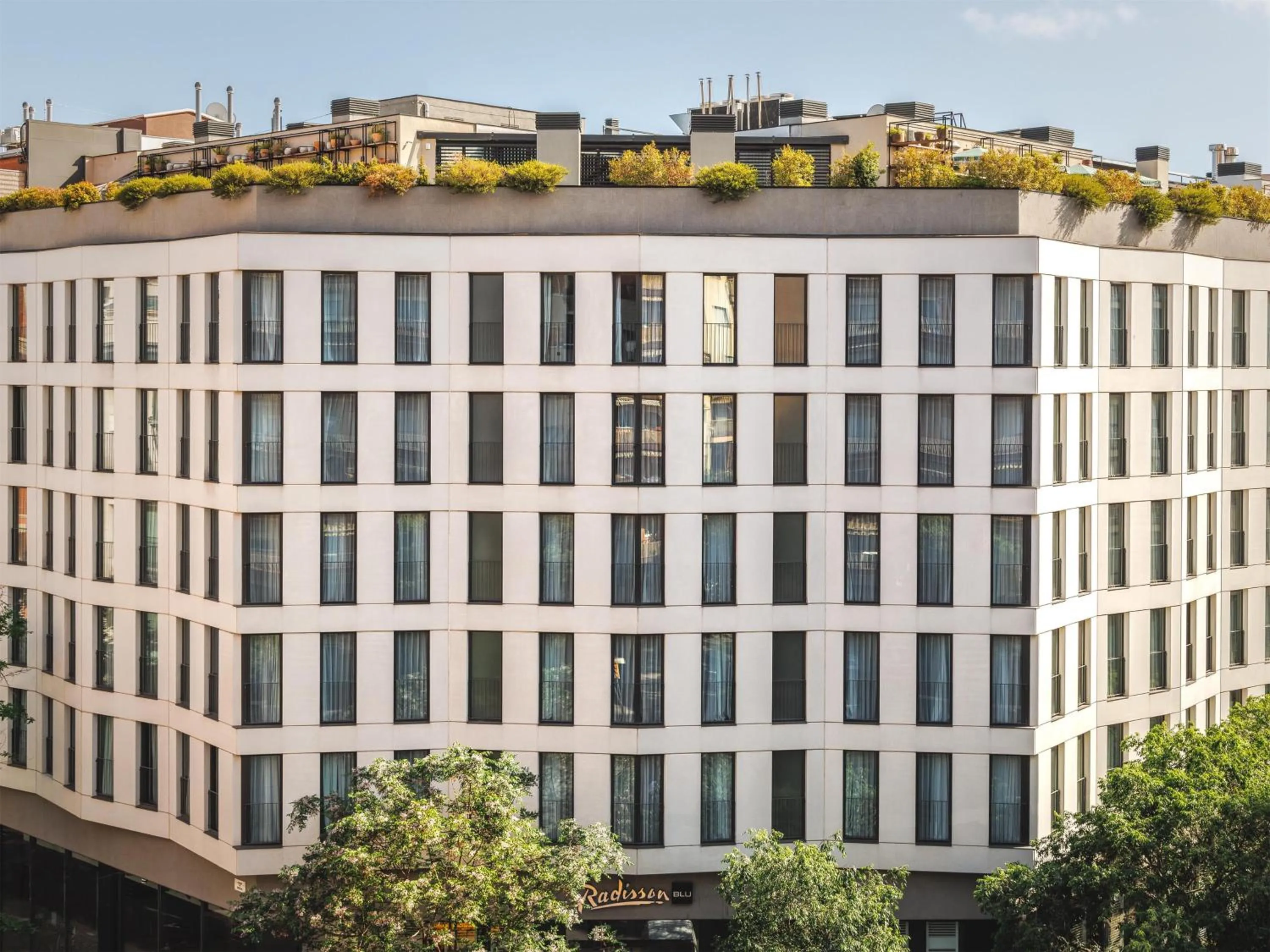 Property building in Radisson Blu 1882 Hotel, Barcelona Sagrada Familia