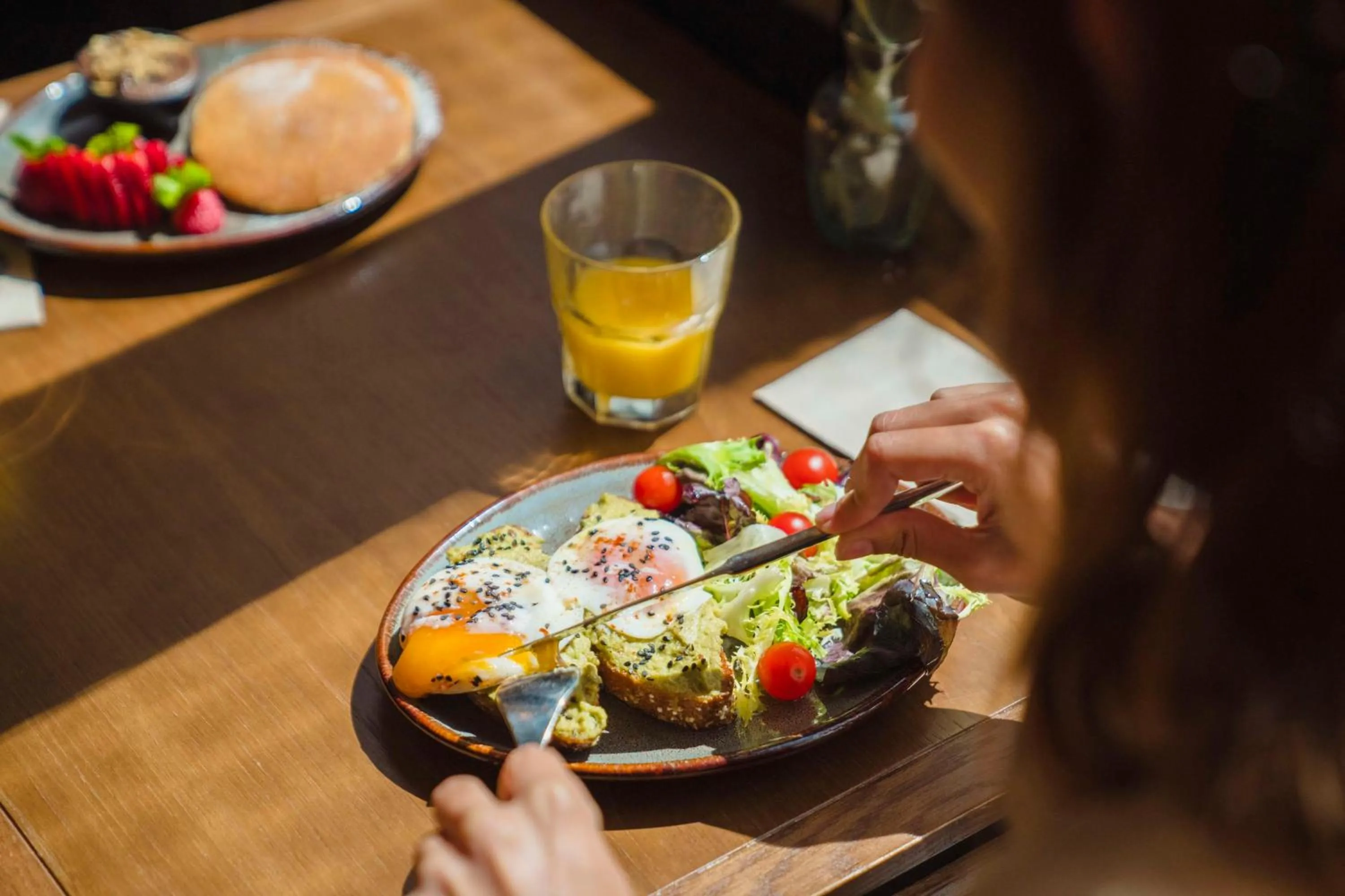 Breakfast in Radisson Blu 1882 Hotel, Barcelona Sagrada Familia