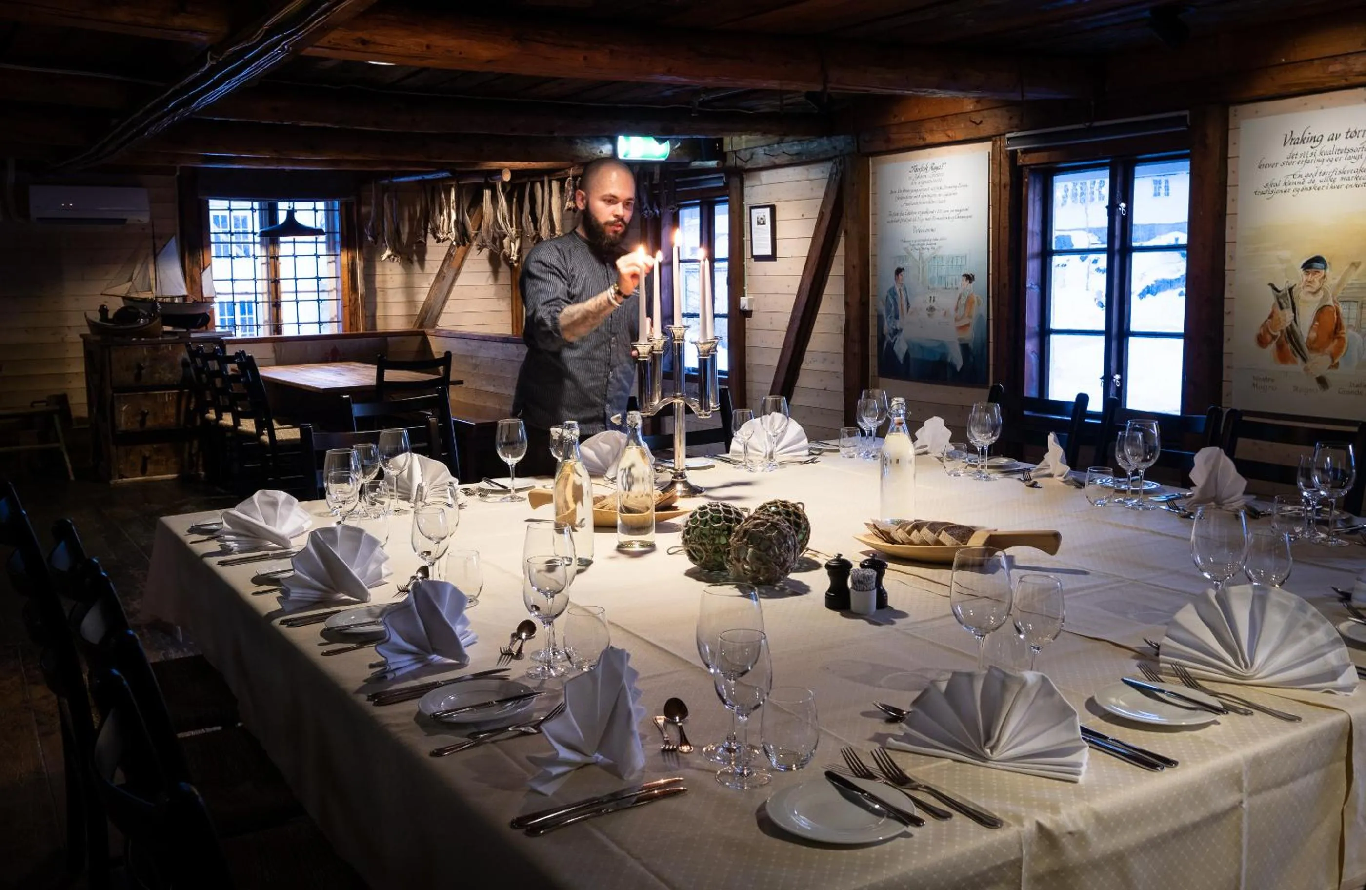 Restaurant/places to eat in Svinøya Rorbuer