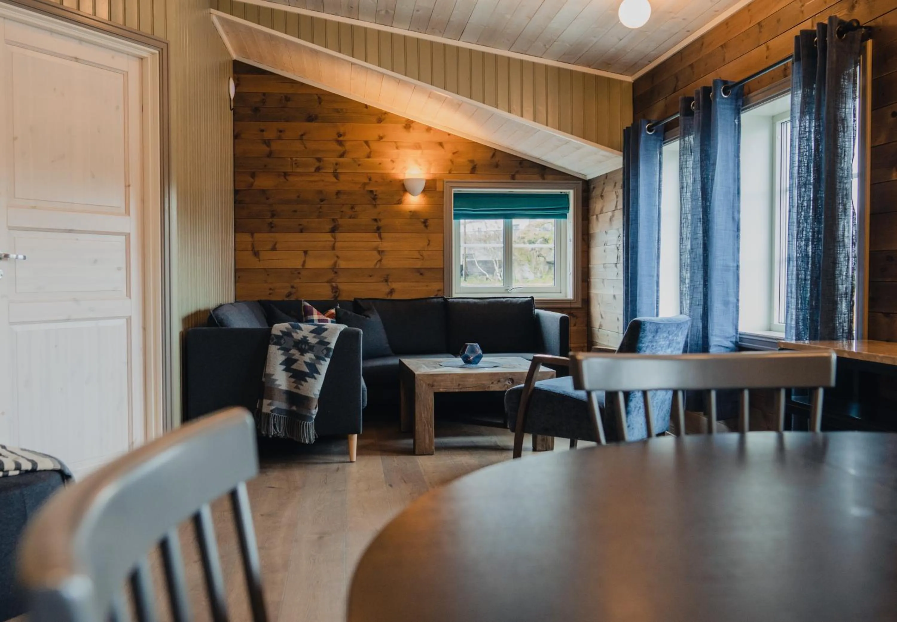 Living room in Svinøya Rorbuer