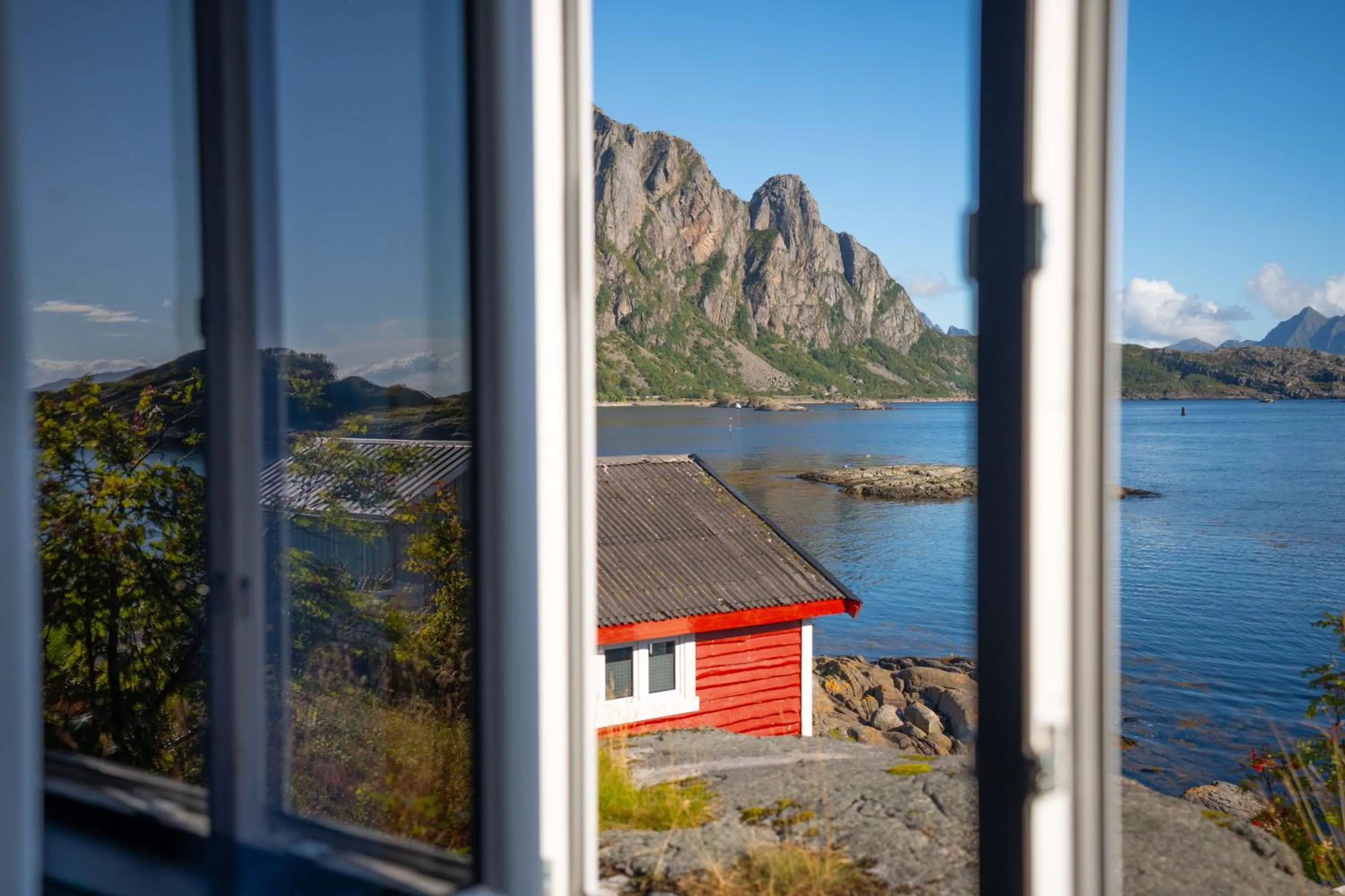 Sea view in Svinøya Rorbuer