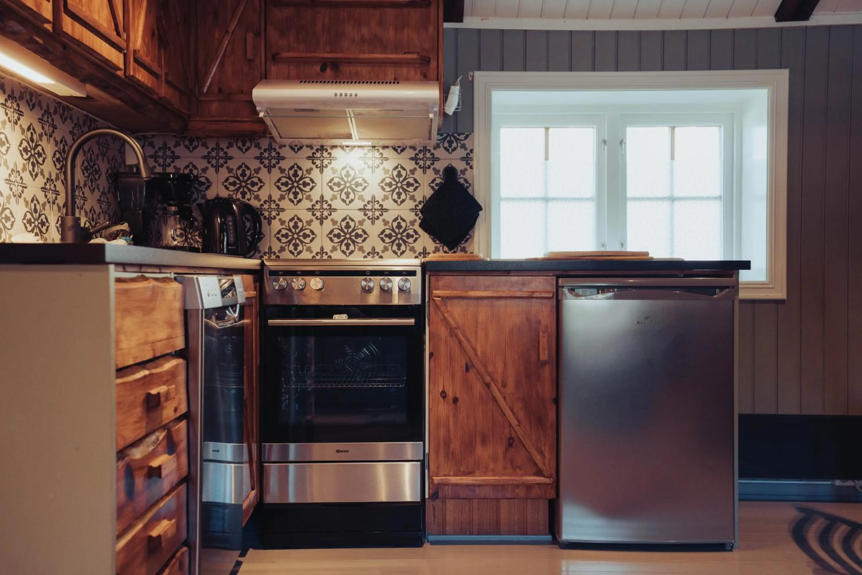 kitchen in Svinøya Rorbuer