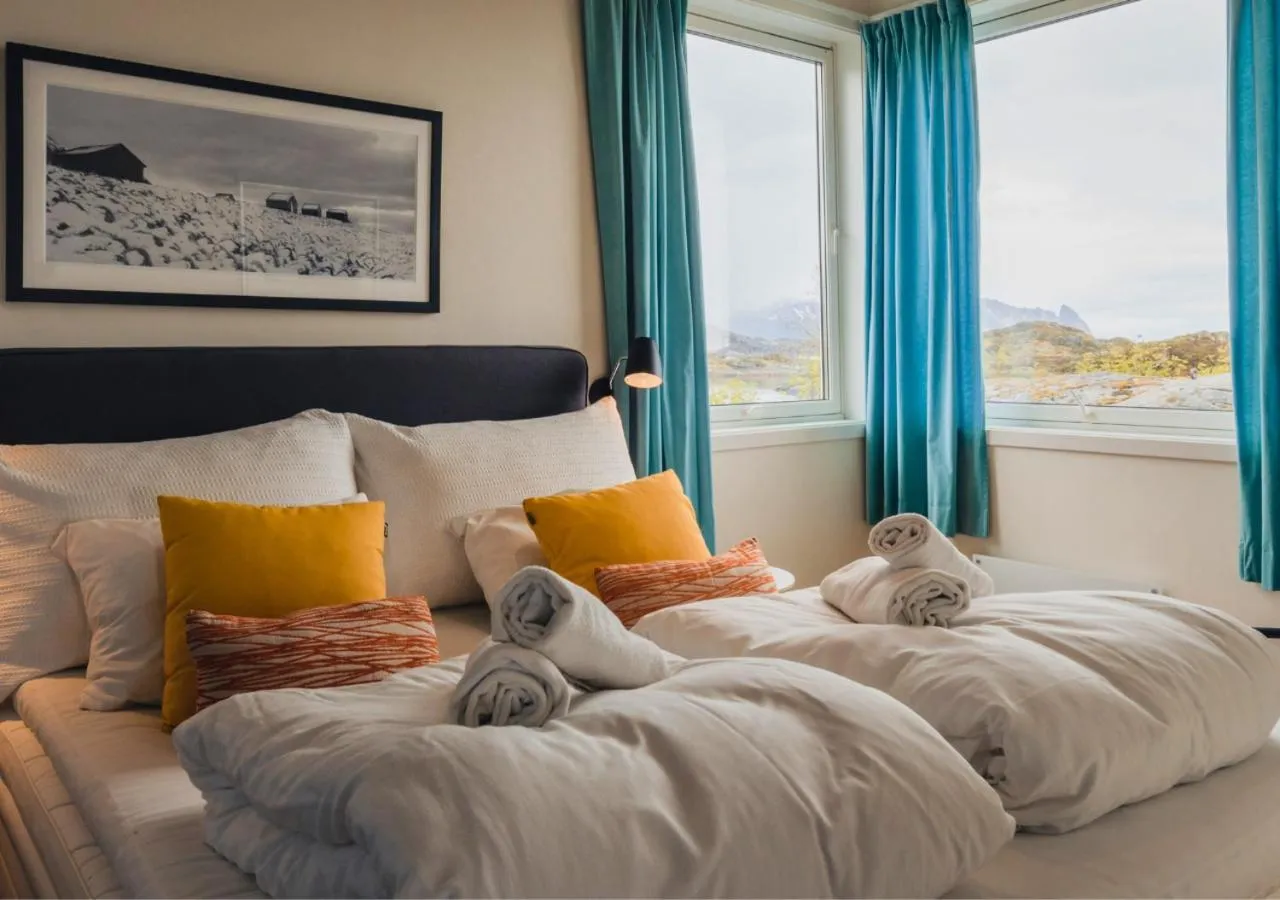 Bed in Svinøya Rorbuer