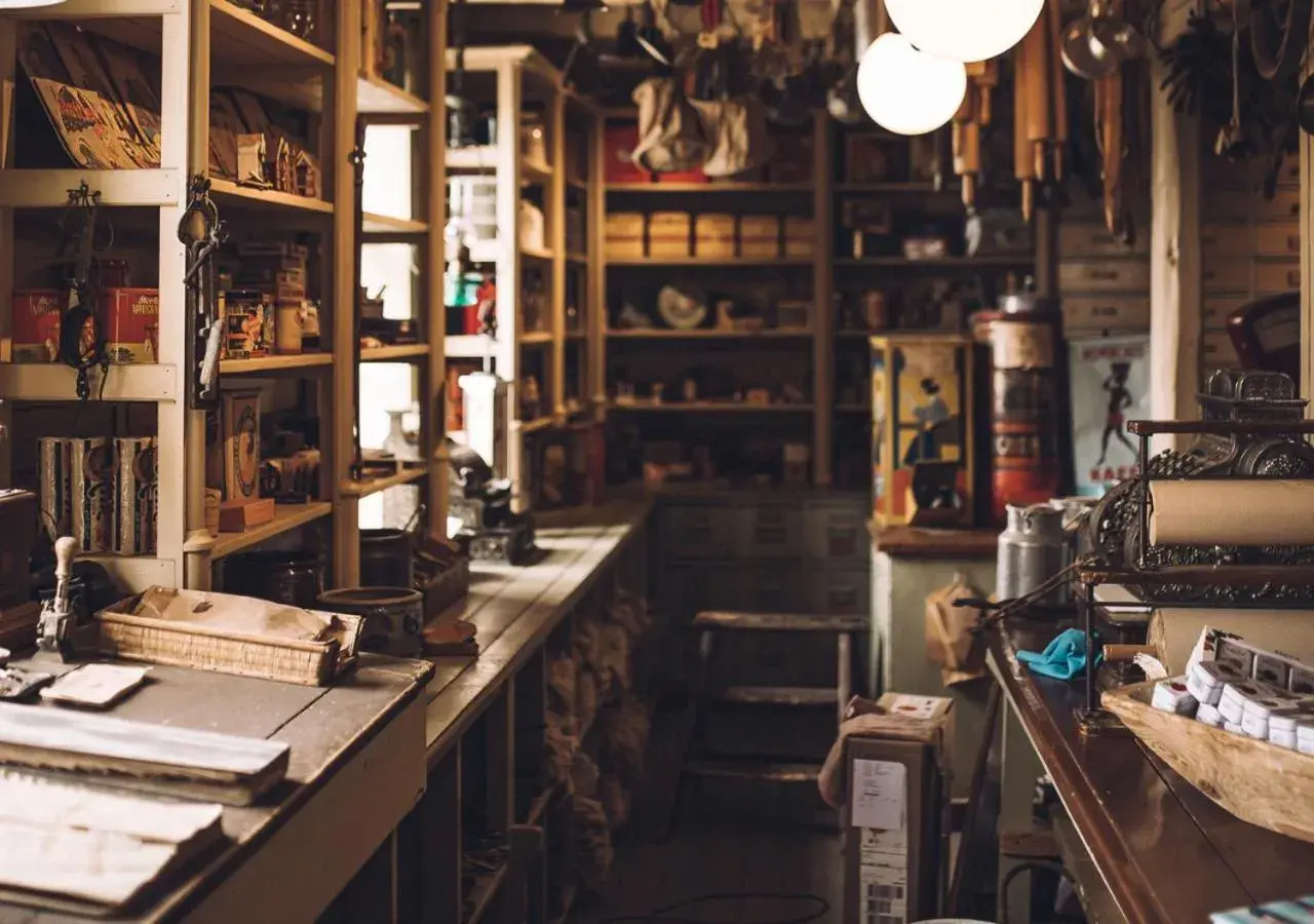 Lobby or reception in Svinøya Rorbuer Lobby or reception in Svinøya Rorbuer
