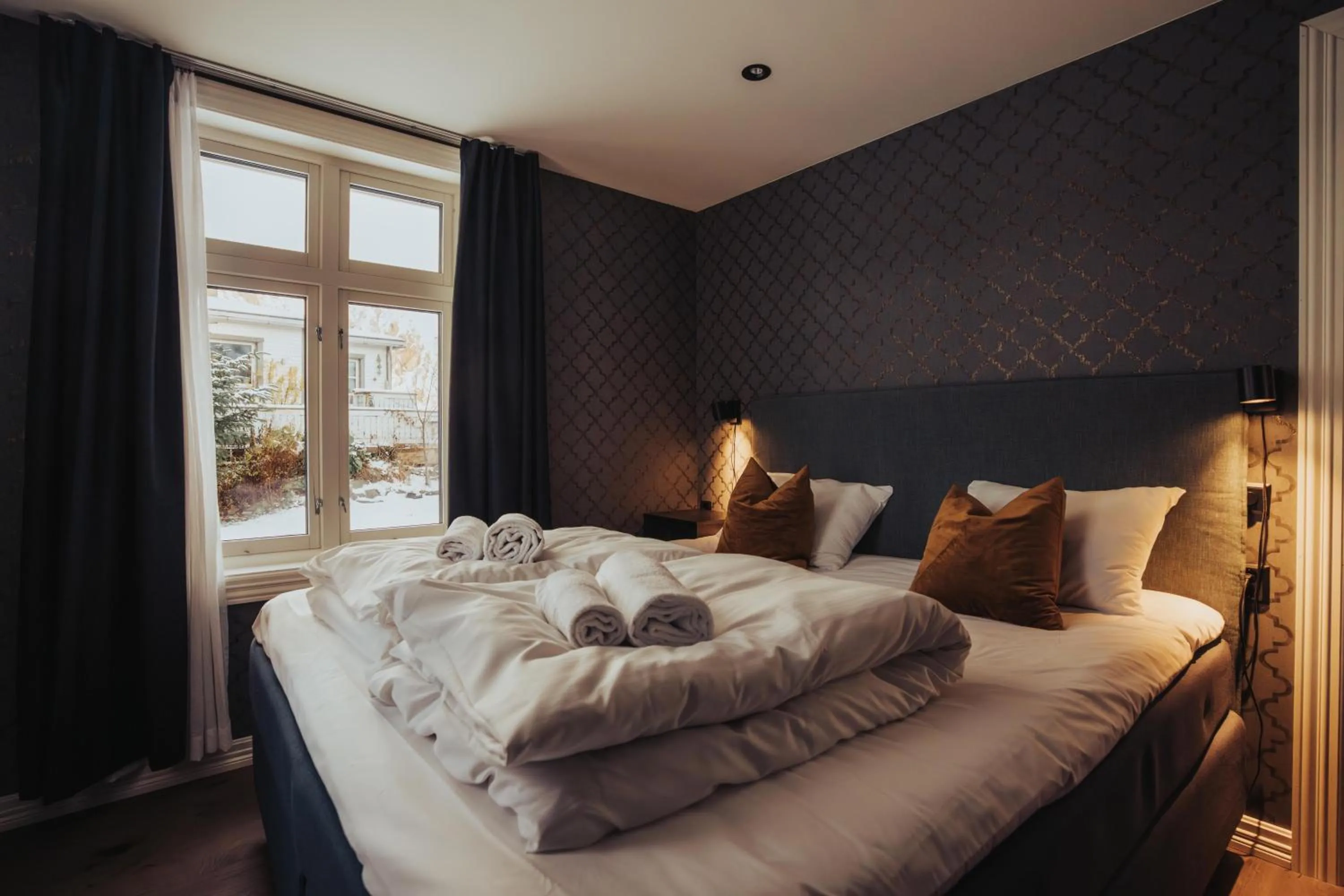 Bedroom, Bed in Svinøya Rorbuer