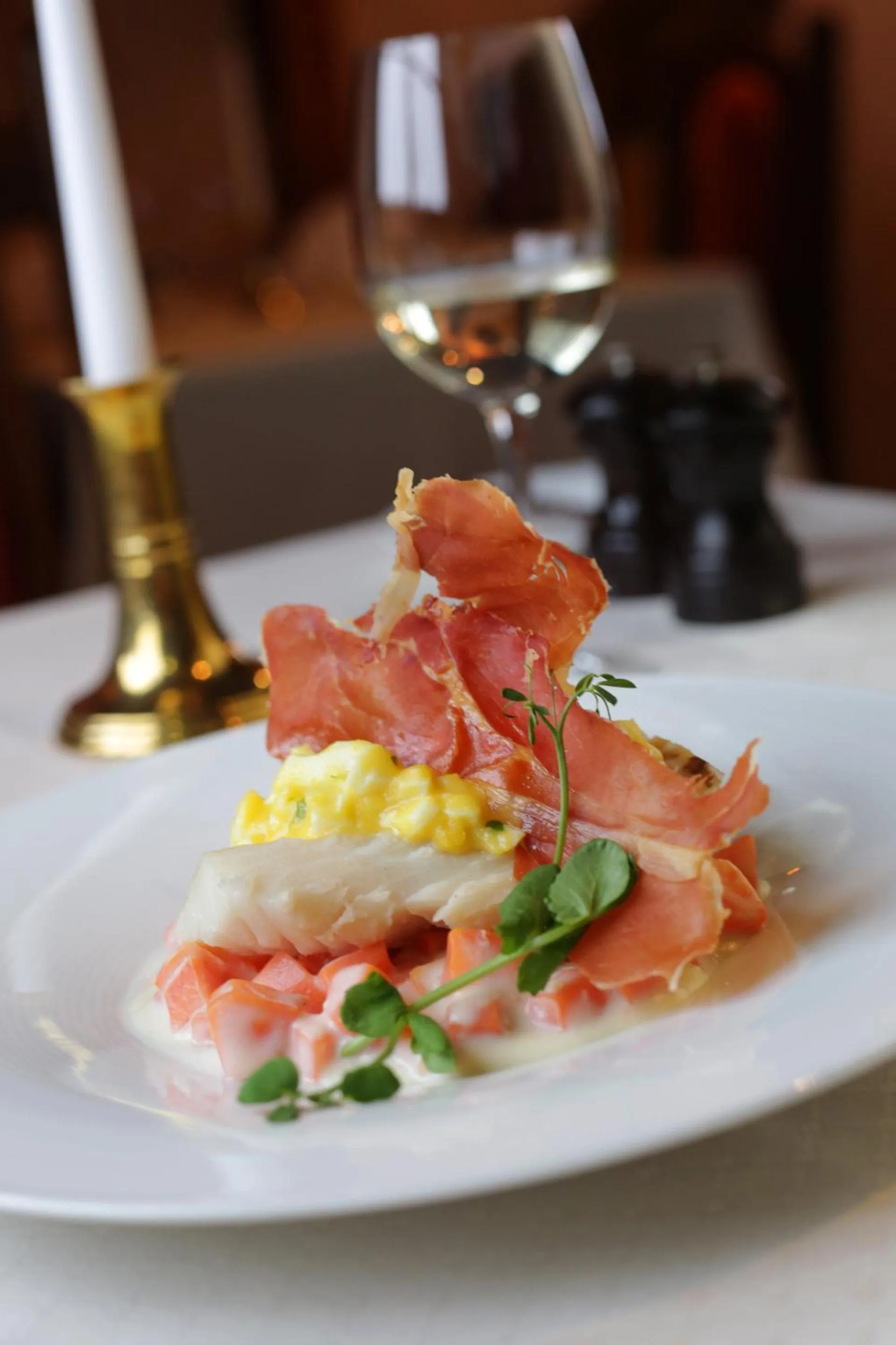 Food close-up in Svinøya Rorbuer