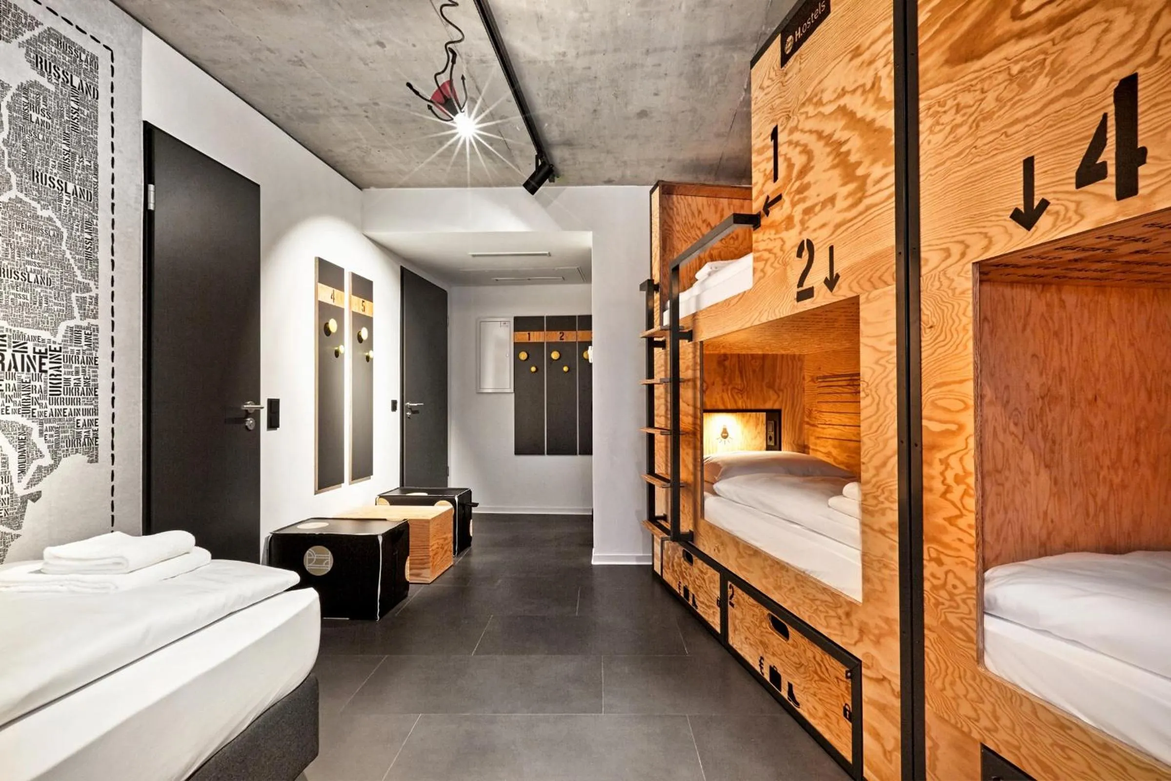 Photo of the whole room, Bed in H.ostel Münster