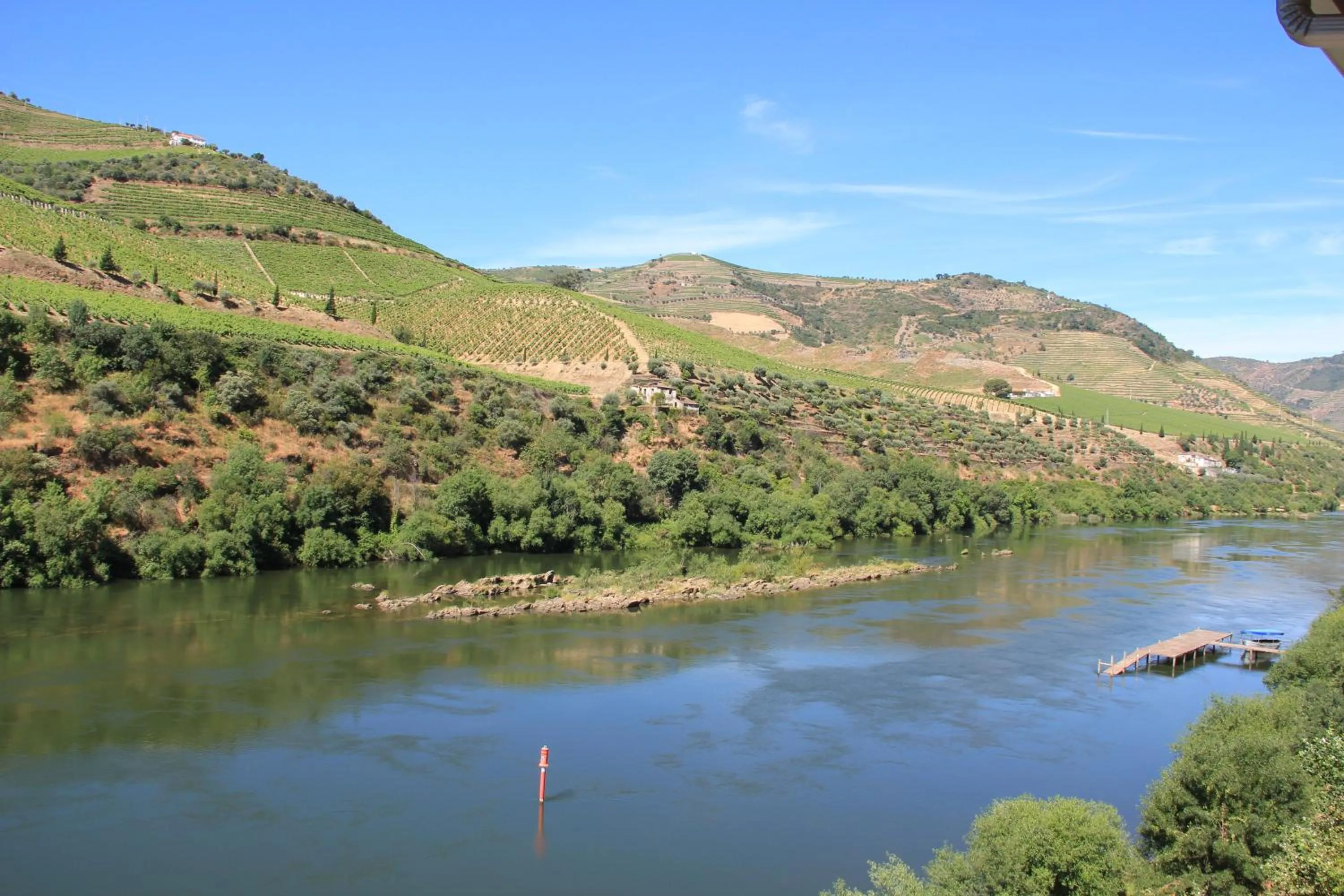 River view in Hotel Casa do Tua