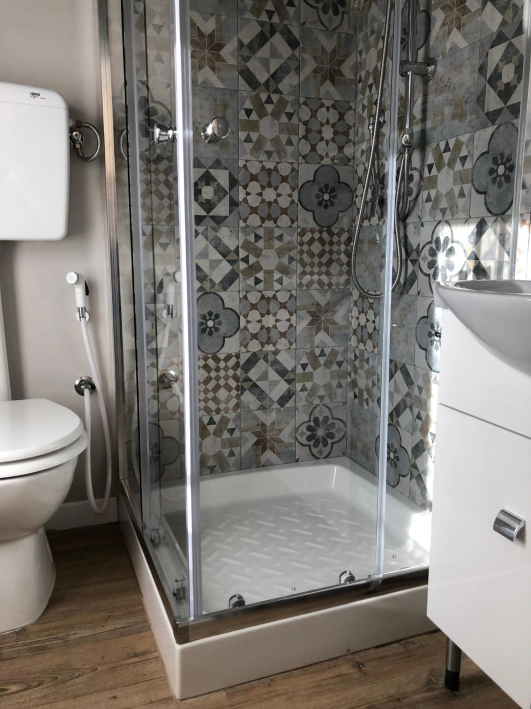 Shower in atena's house