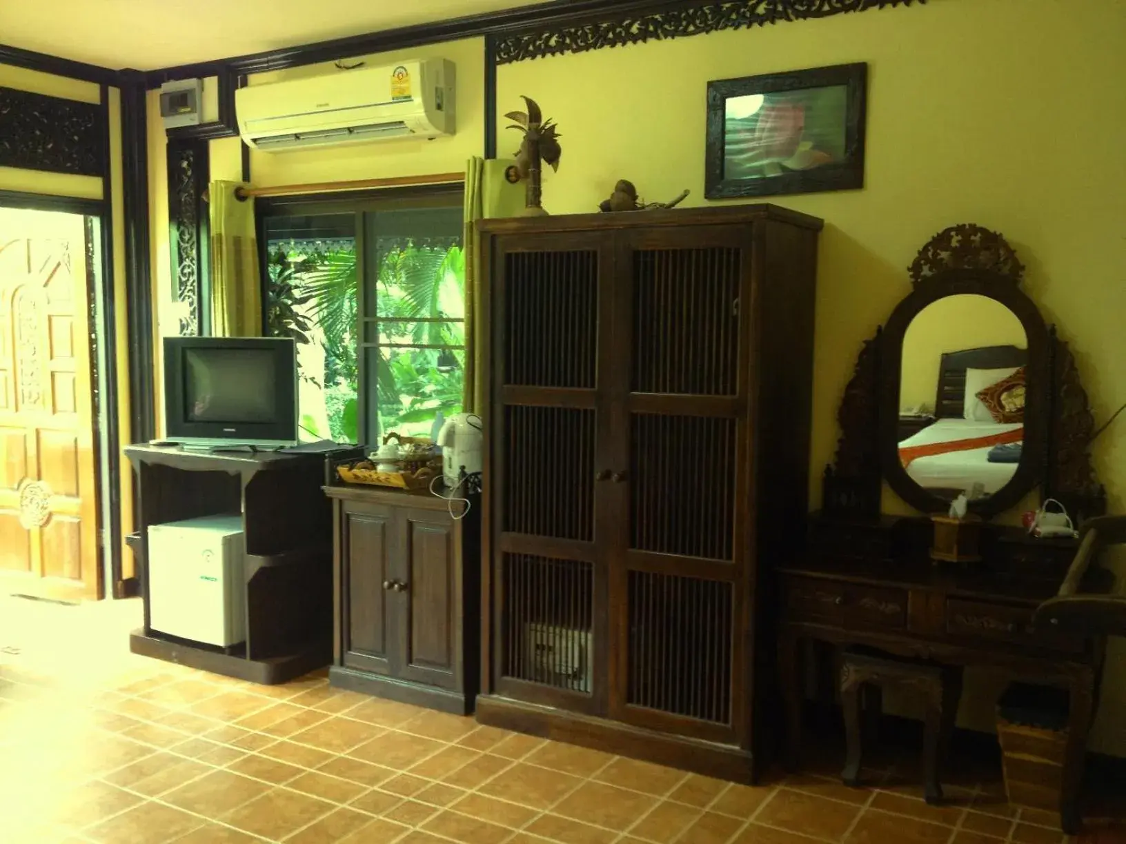 Triple Room with Garden View in Paradise Pearl Bungalows Triple Room with Garden View in Paradise Pearl Bungalows