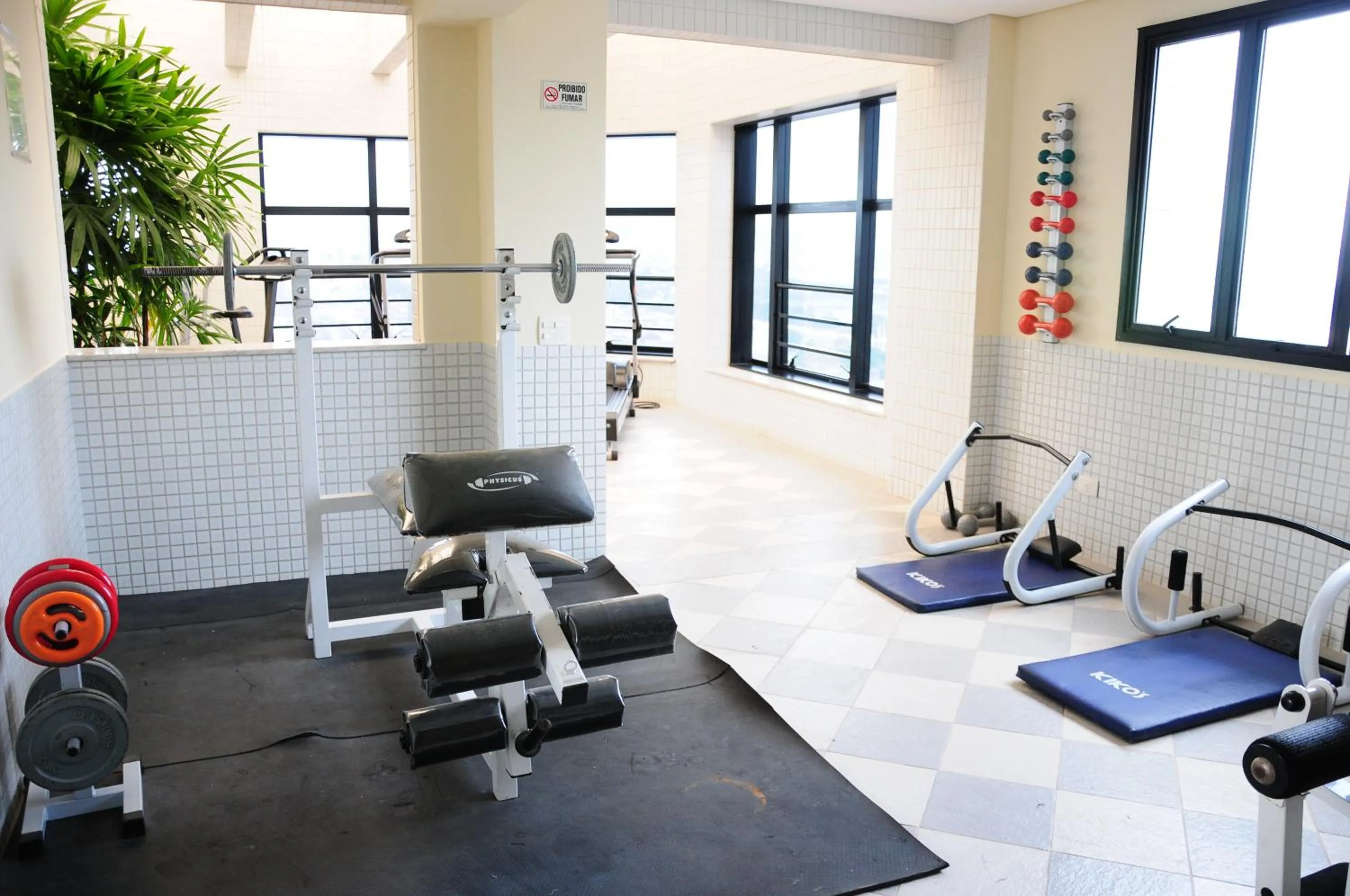 Fitness centre/facilities in Brasília Santana Gold Flat