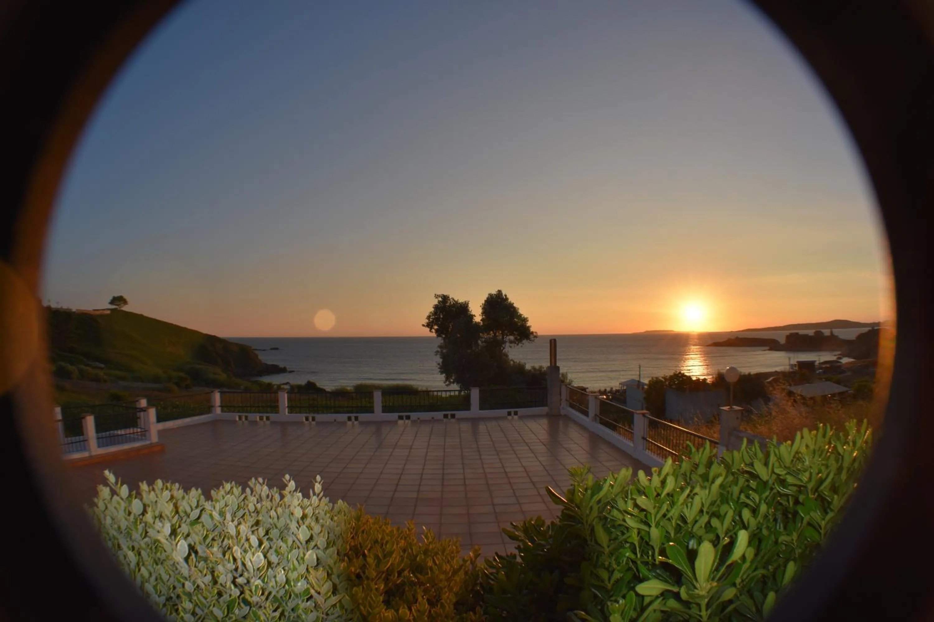 Sunset in Hotel Estrella del Mar