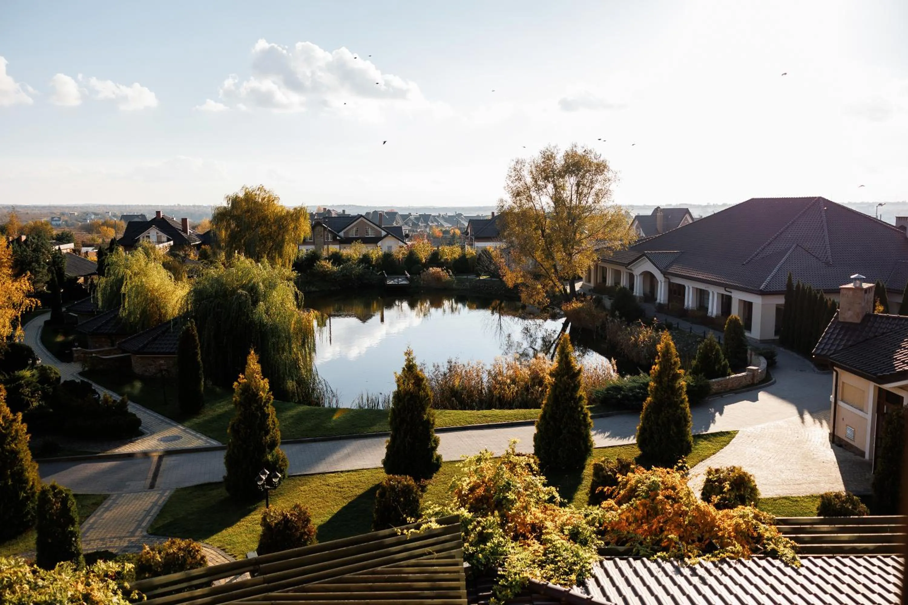 Area and facilities in Panska Gora