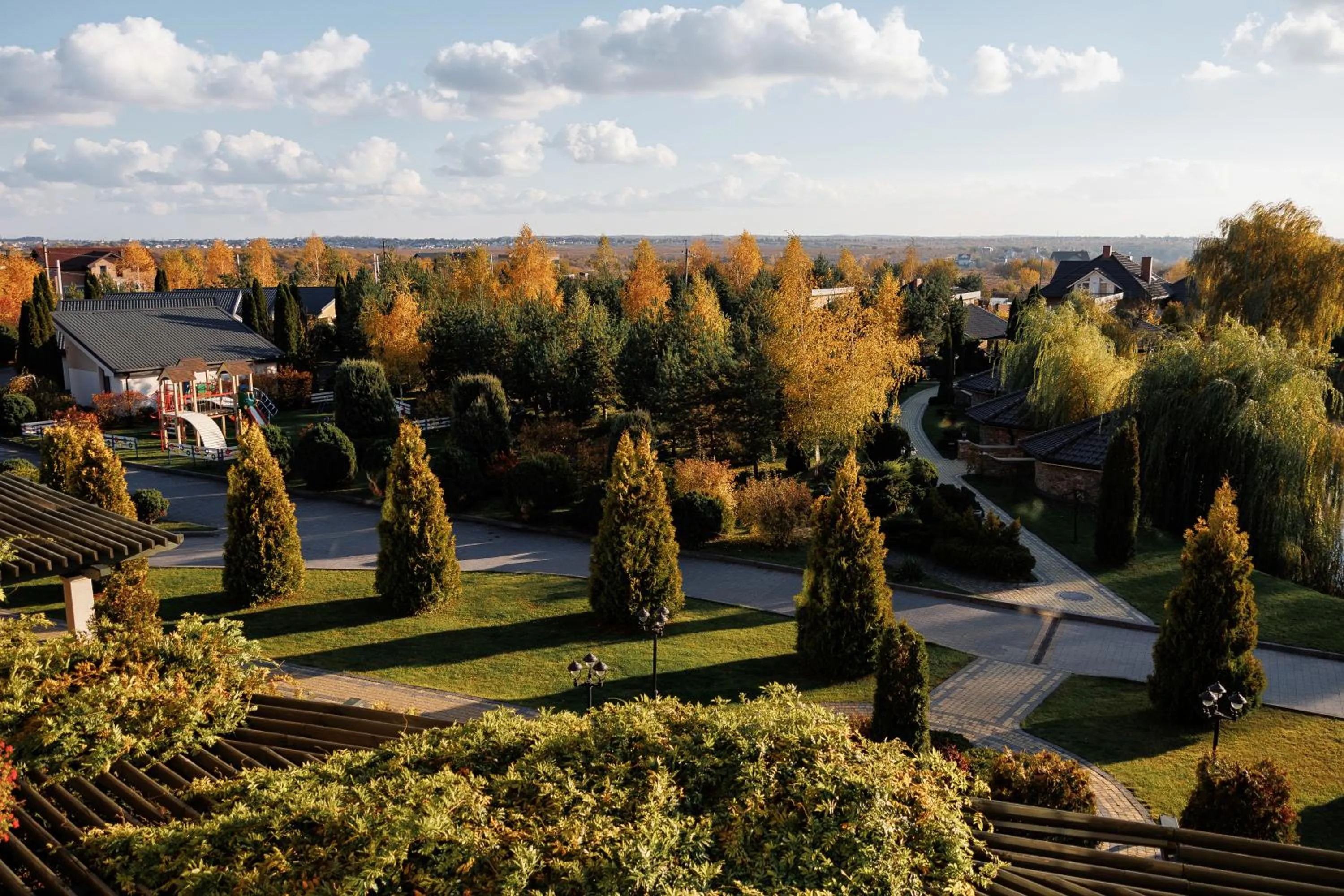 Area and facilities in Panska Gora