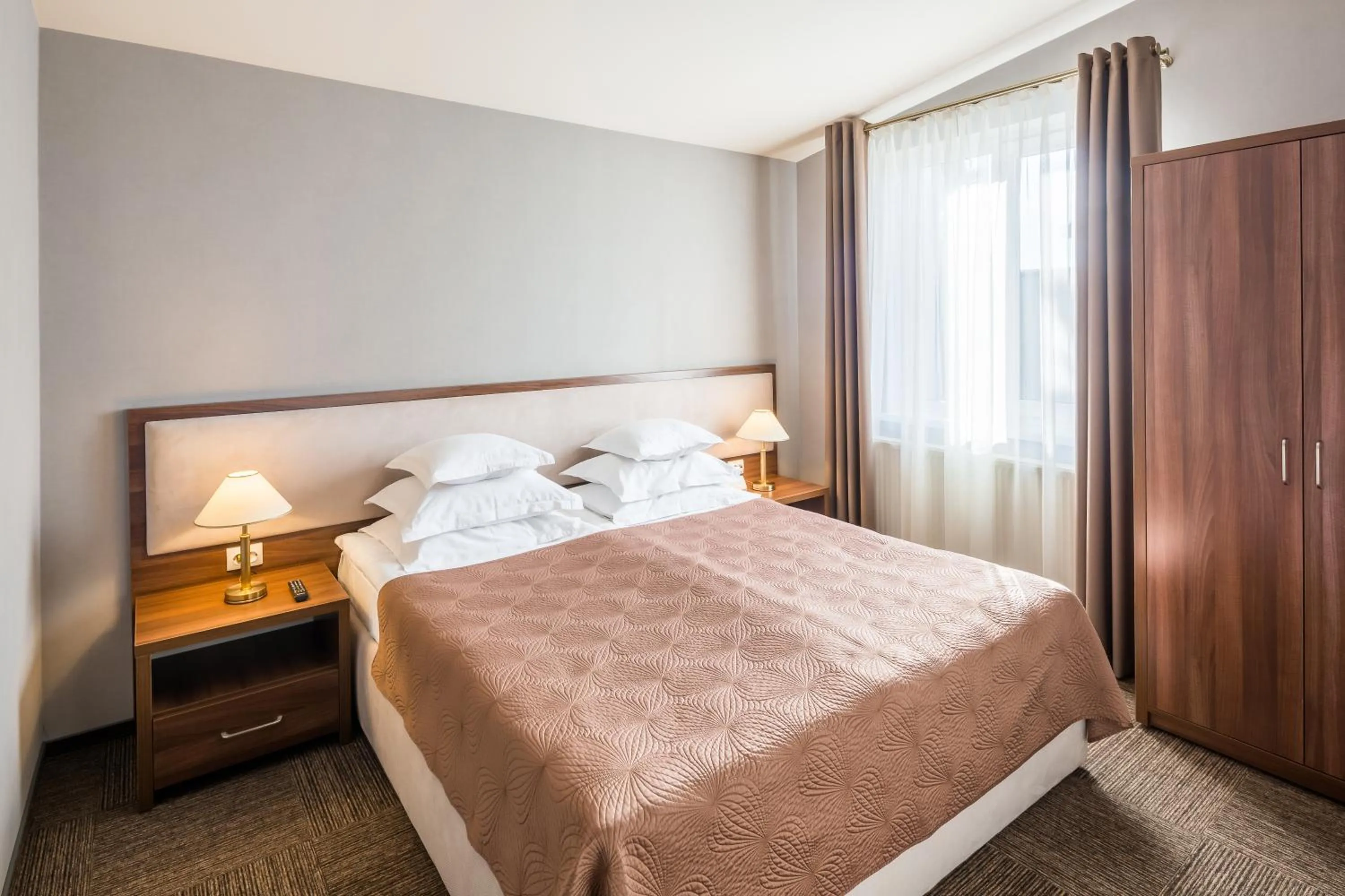 Garden view, Bed in Panska Gora