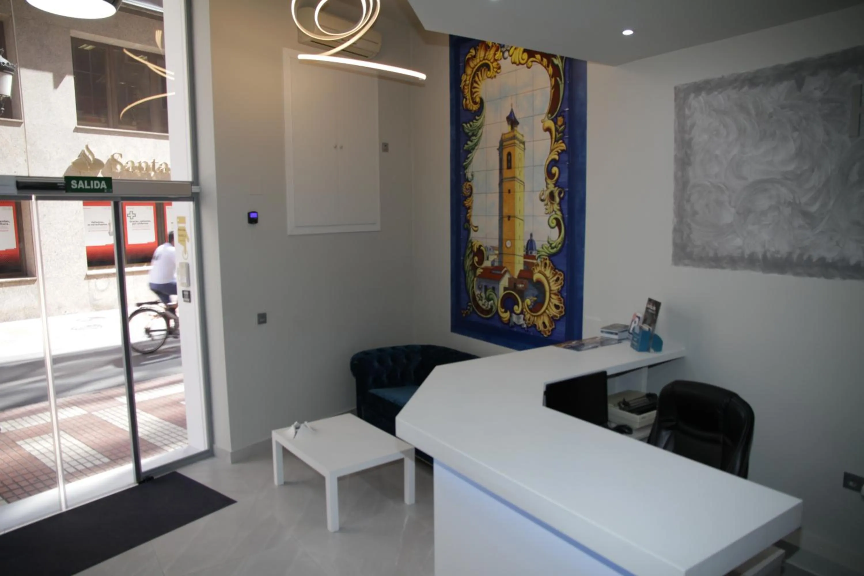 Lobby or reception in Hotel Real Castellon