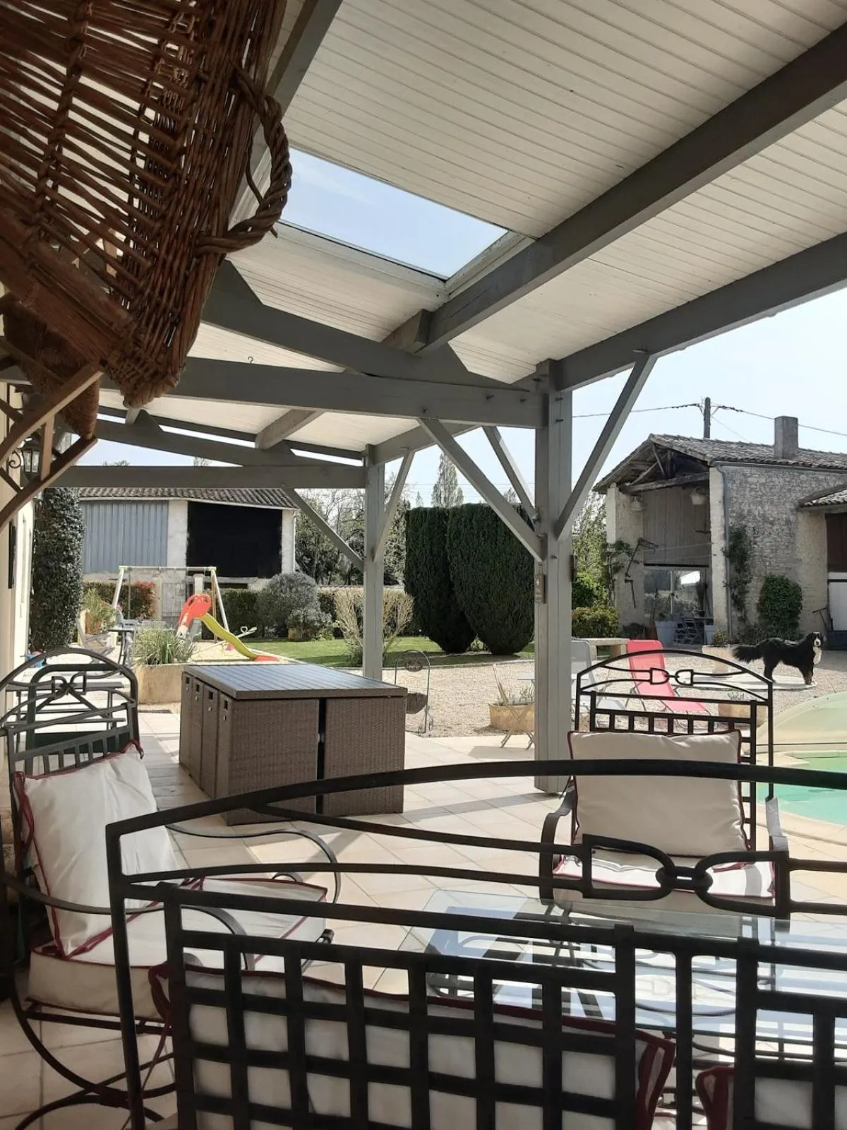 Patio in Les Lavandières