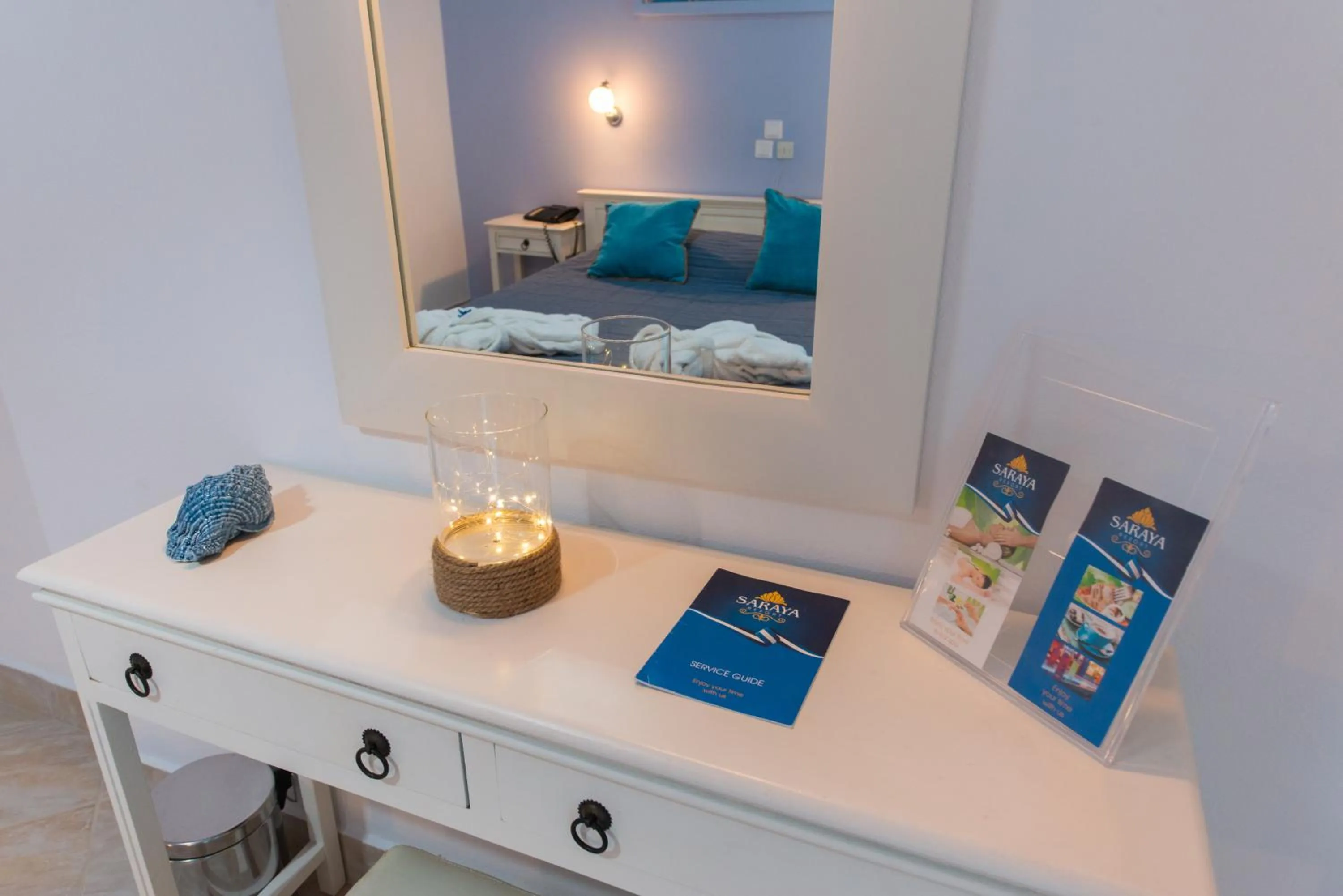 Decorative detail, Bed in Saraya Resort