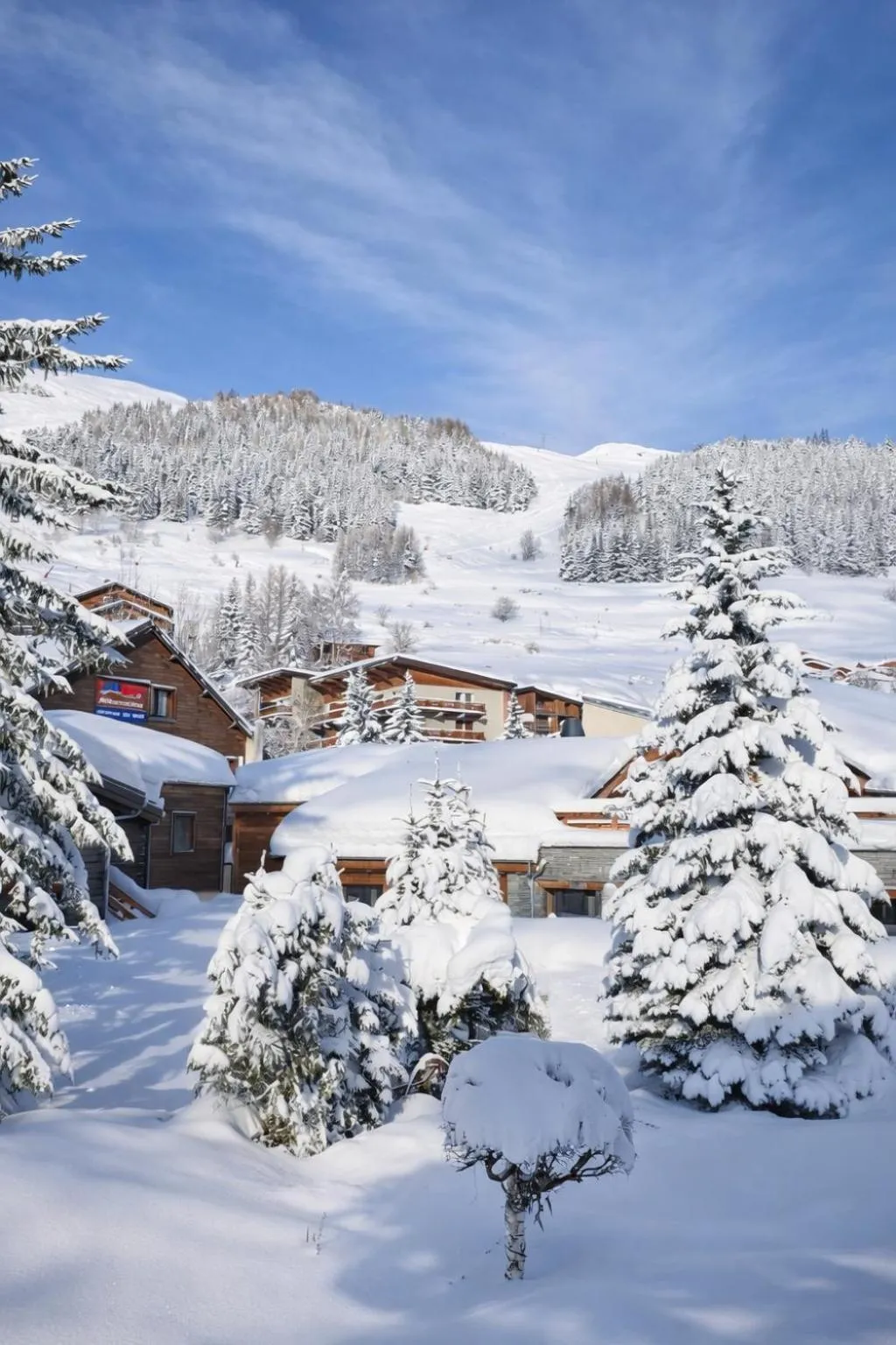 Natural landscape in Le Chalet