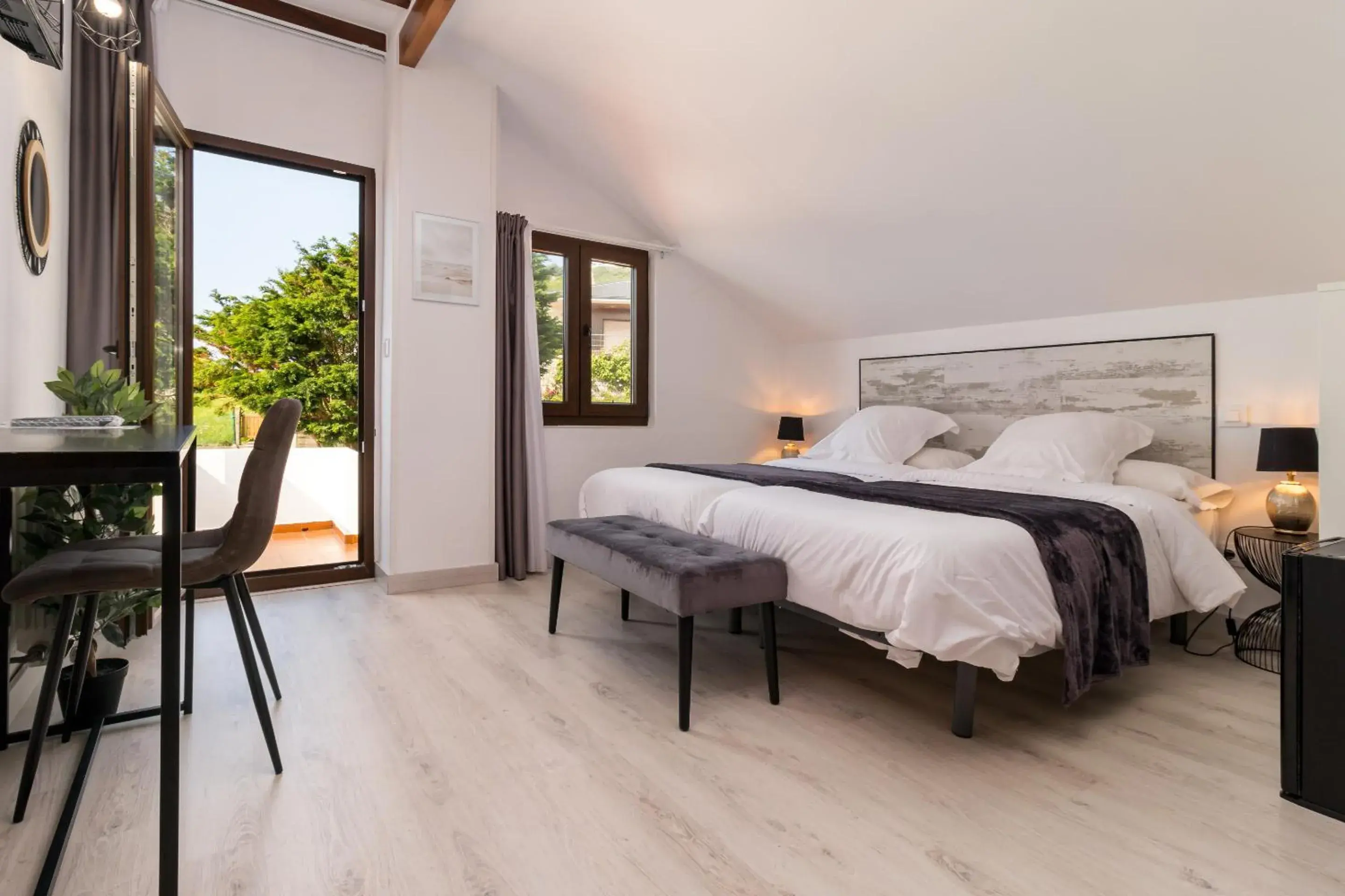 Twin Room with Terrace - single occupancy in Hotel SanMar Twin Room with Terrace - single occupancy in Hotel SanMar