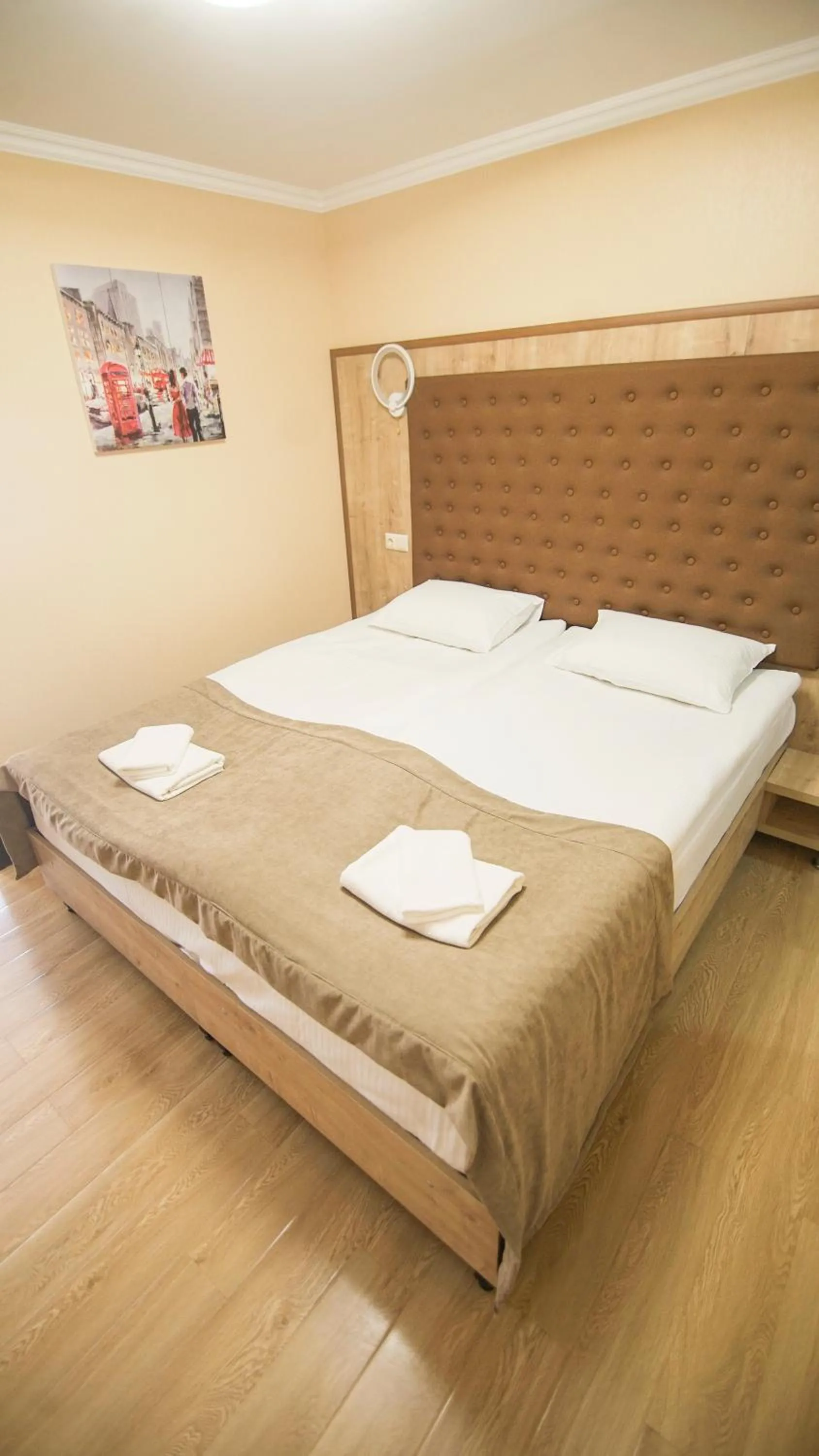Bed in Hotel Juralius