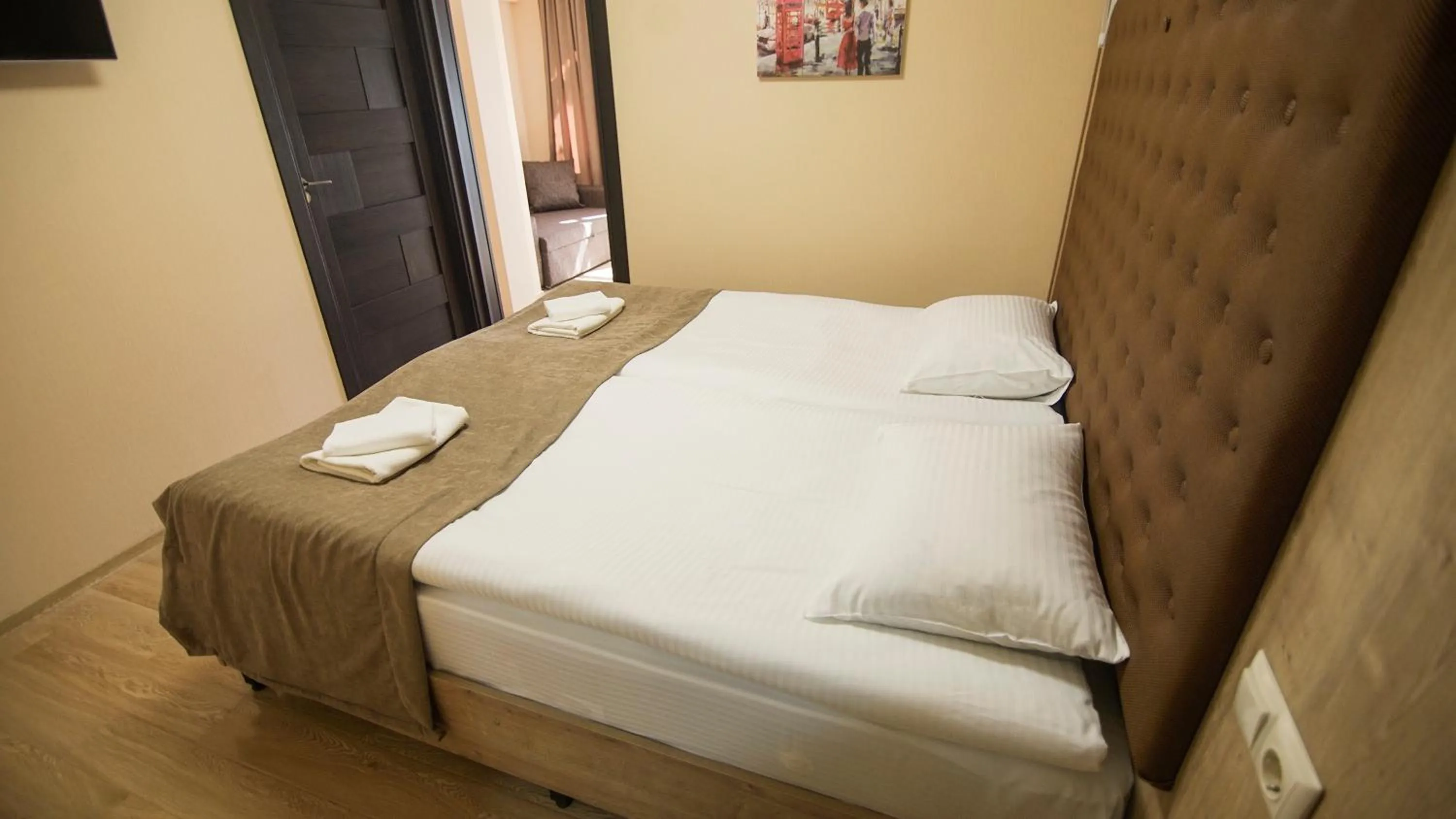 Bed in Hotel Juralius