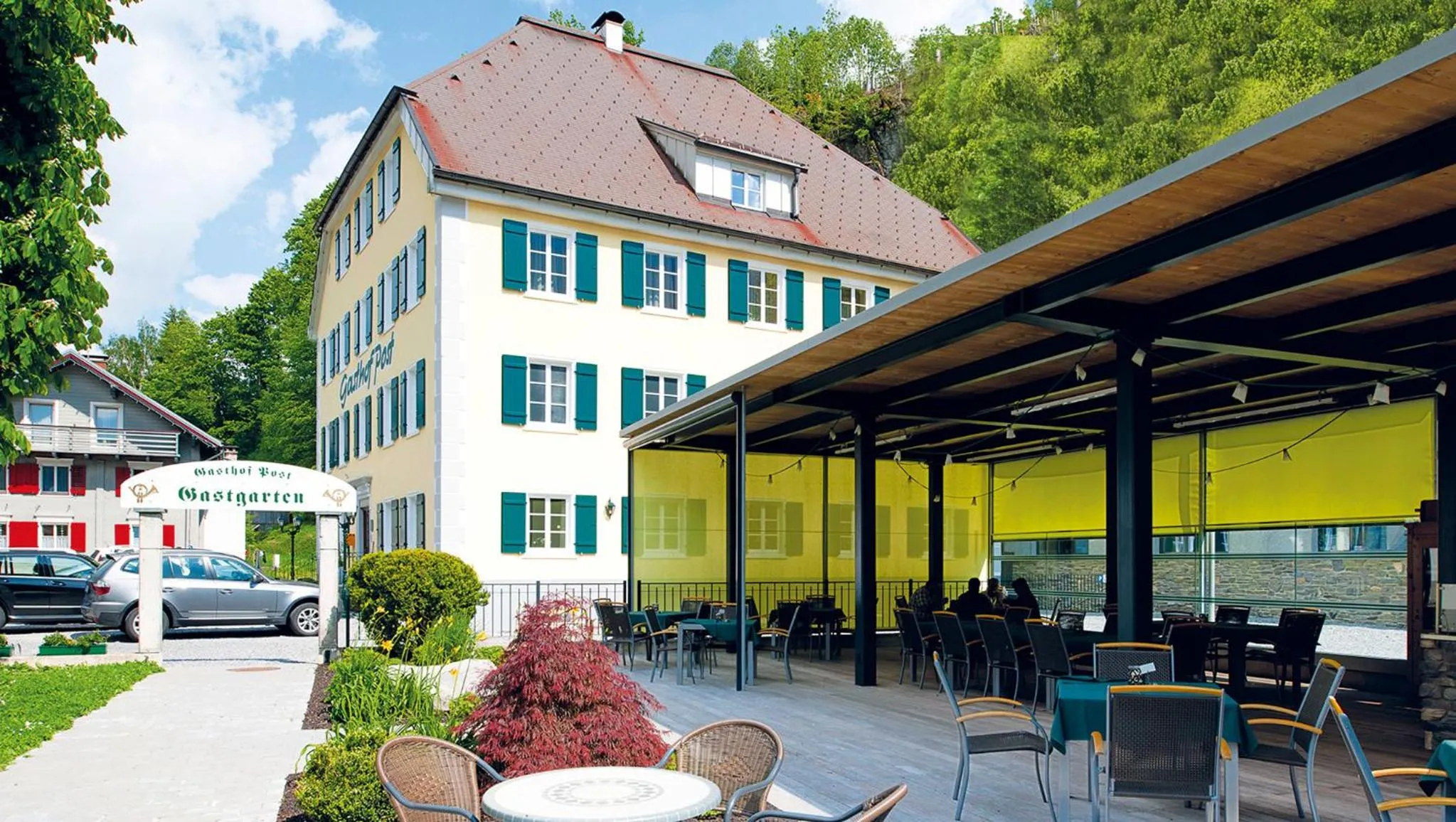 Facade/entrance in Gasthof Post