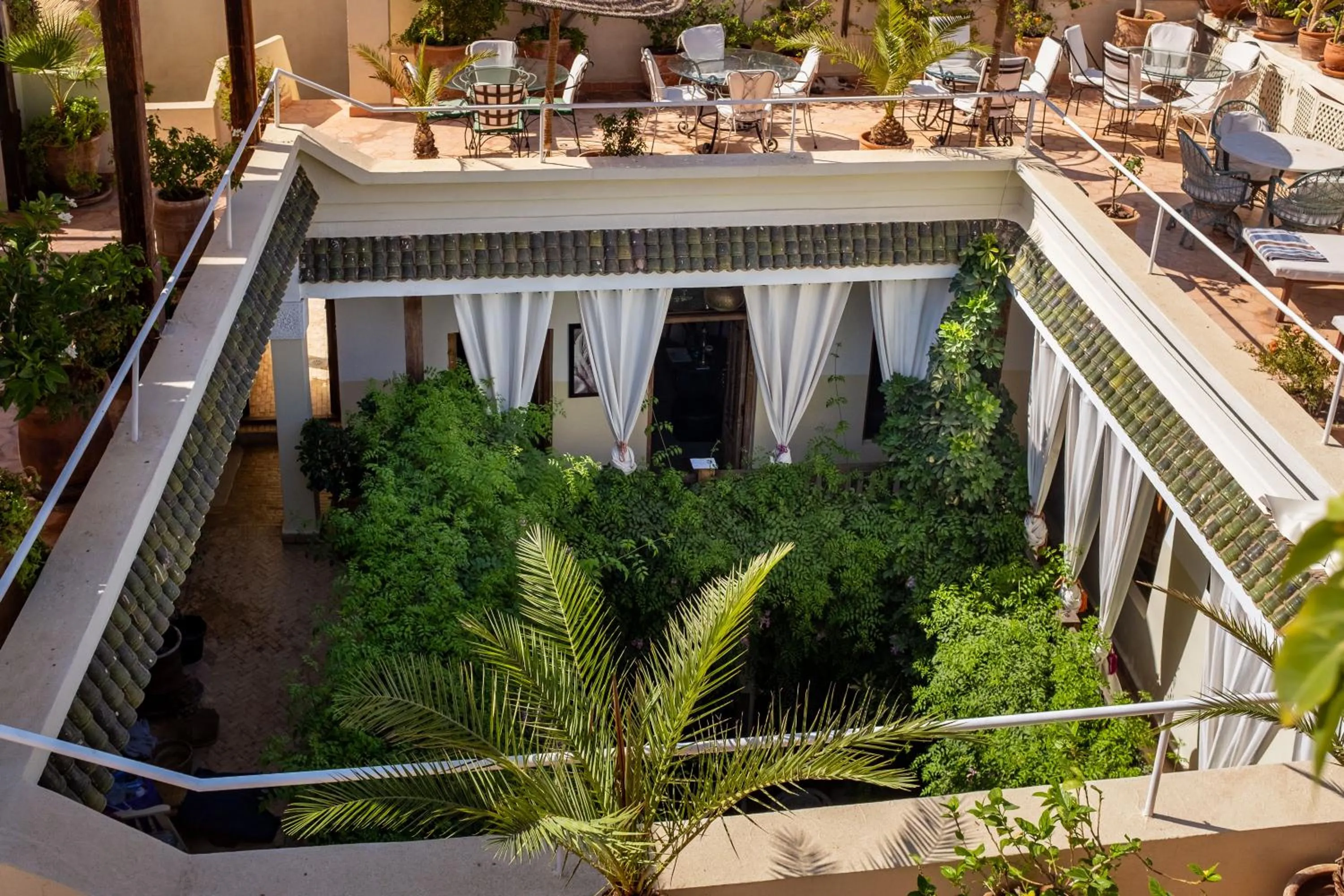Patio in Riad Le Coq Berbère