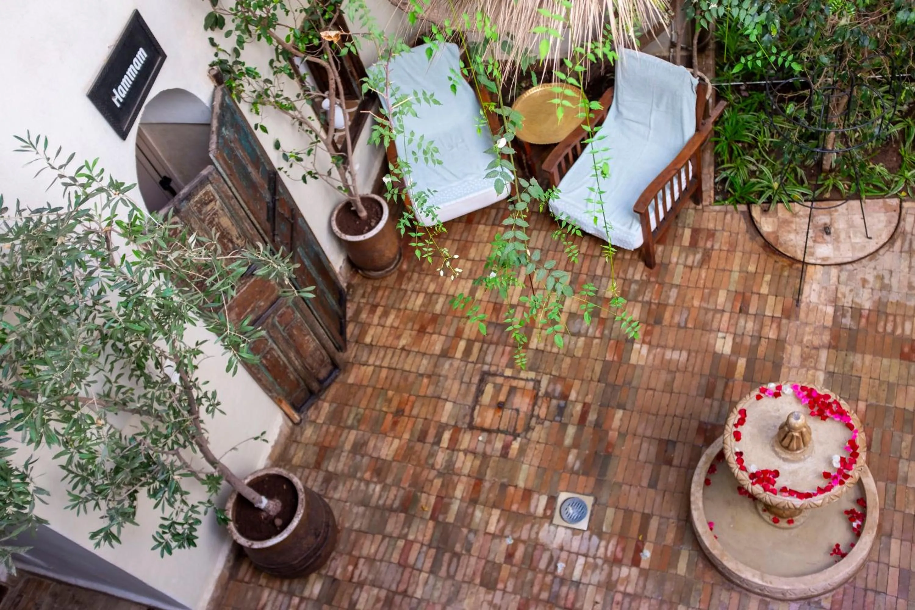 Patio in Riad Le Coq Berbère