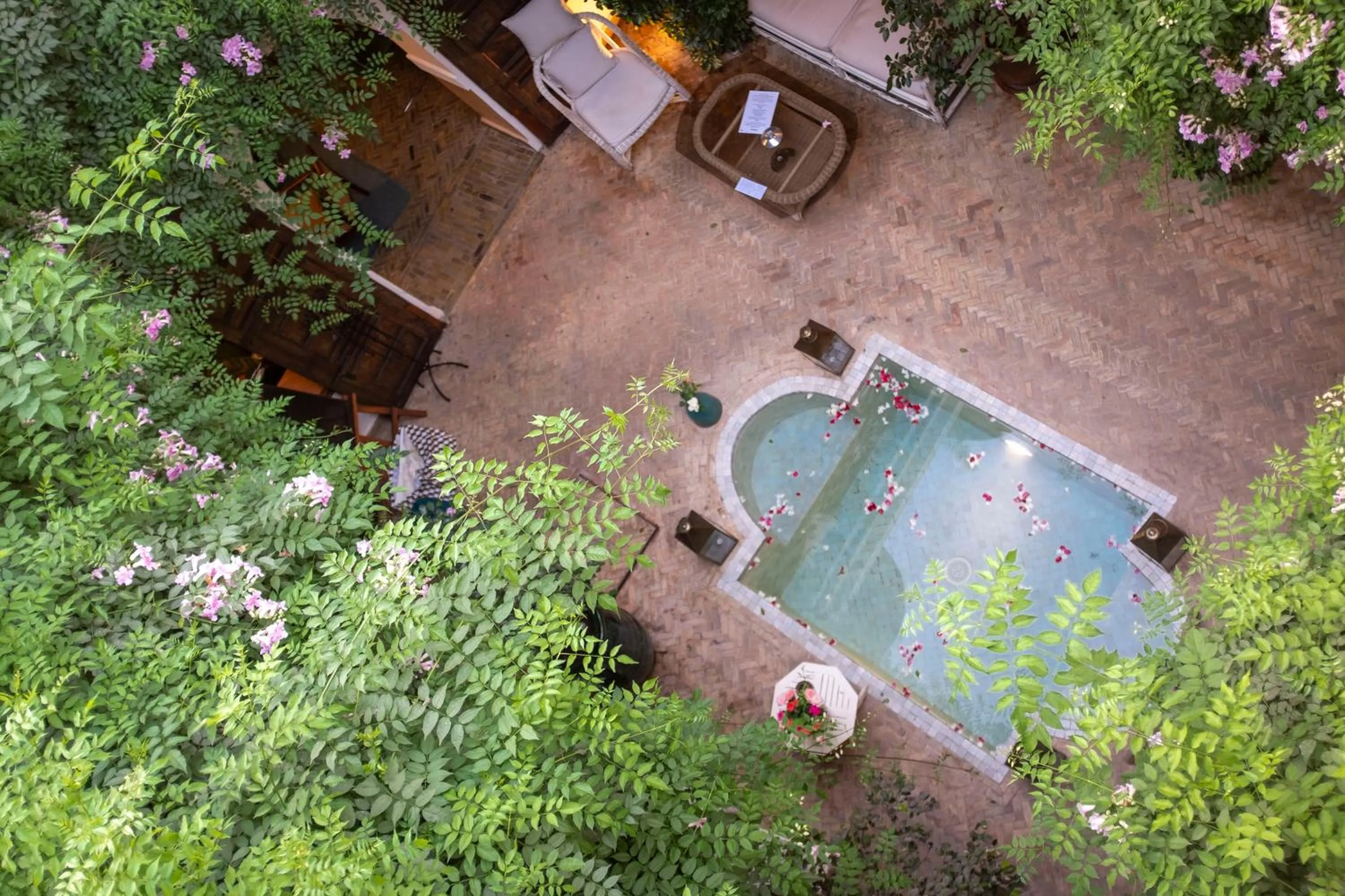 Patio in Riad Le Coq Berbère