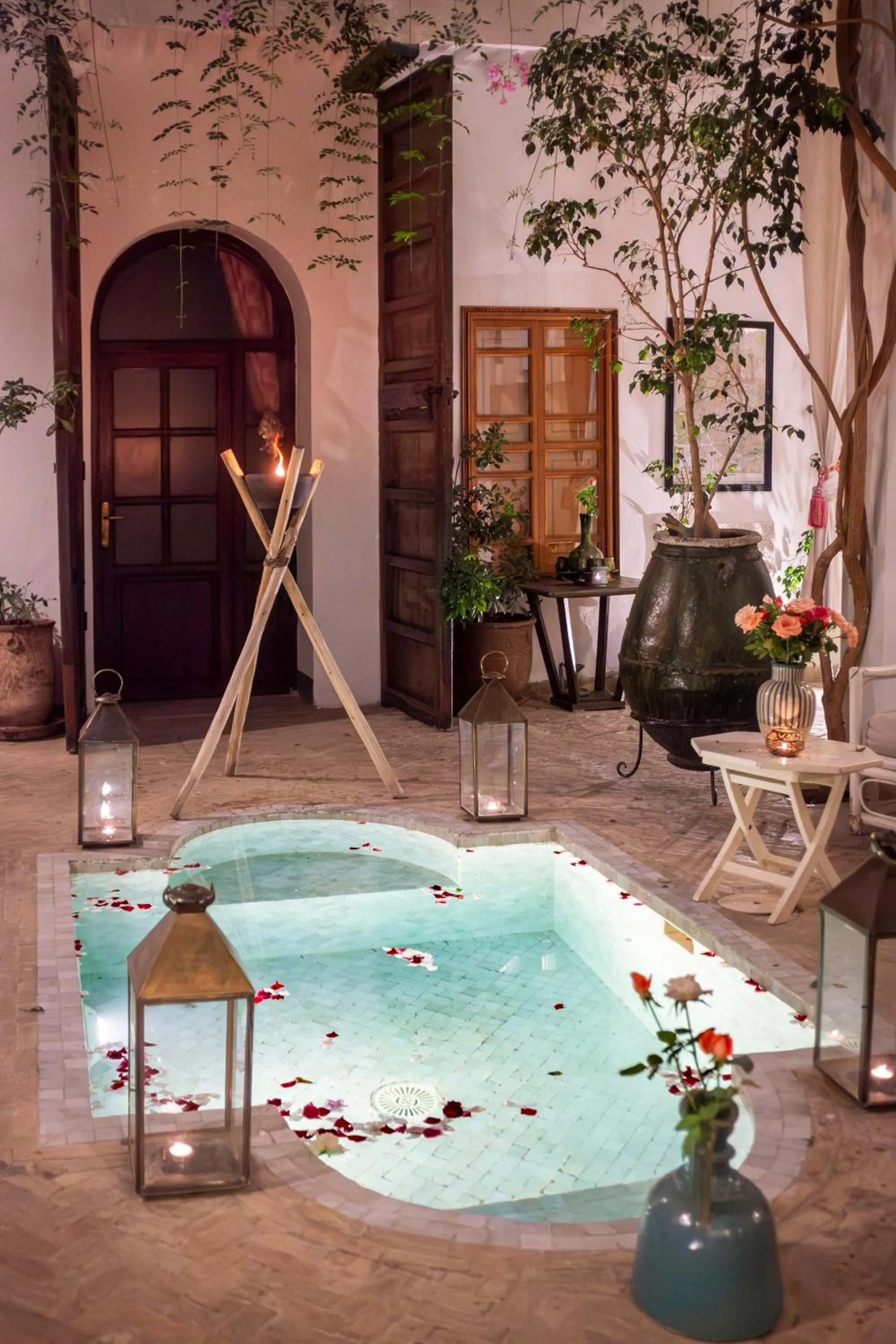 Patio in Riad Le Coq Berbère