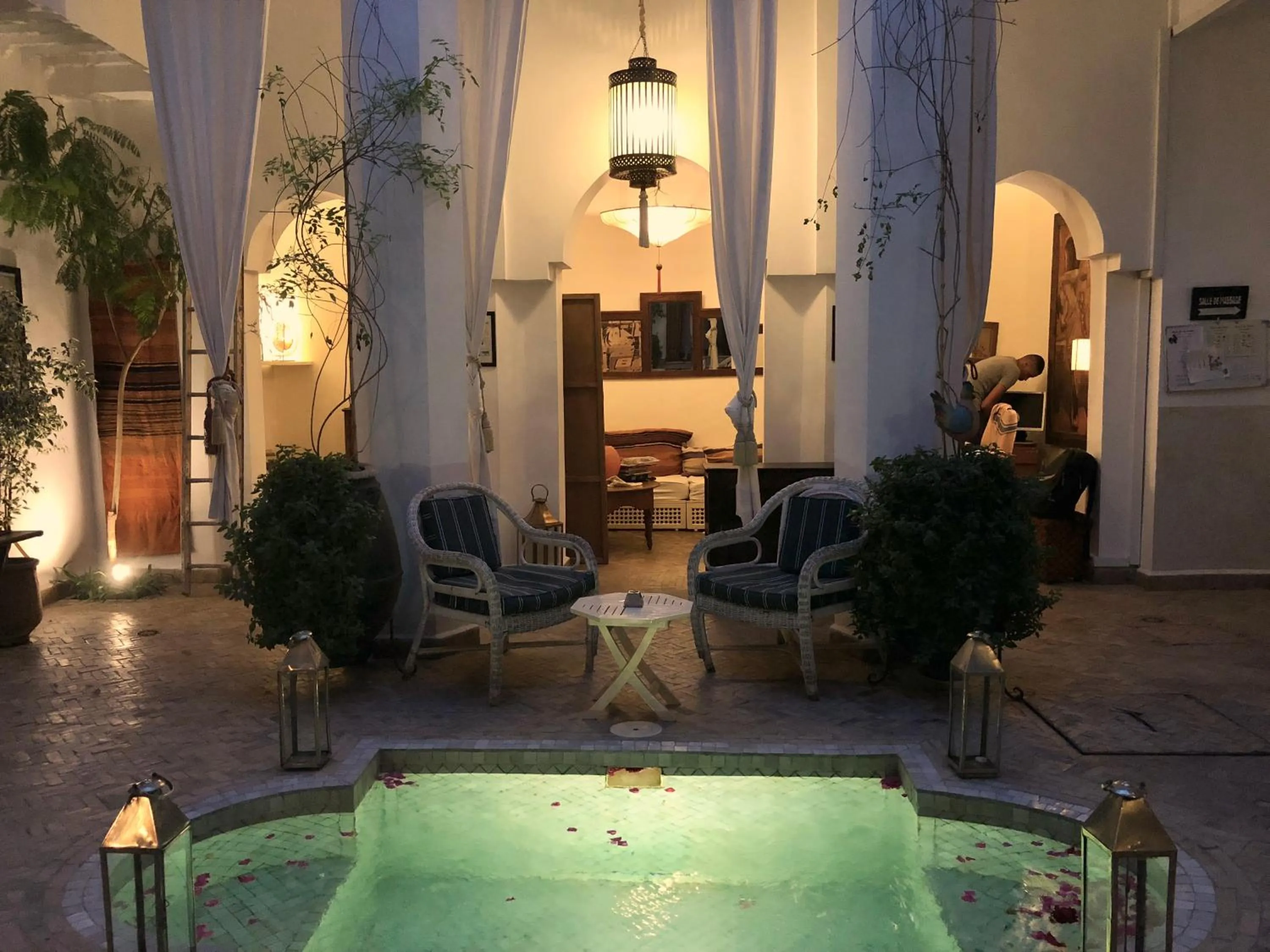 Patio in Riad Le Coq Berbère