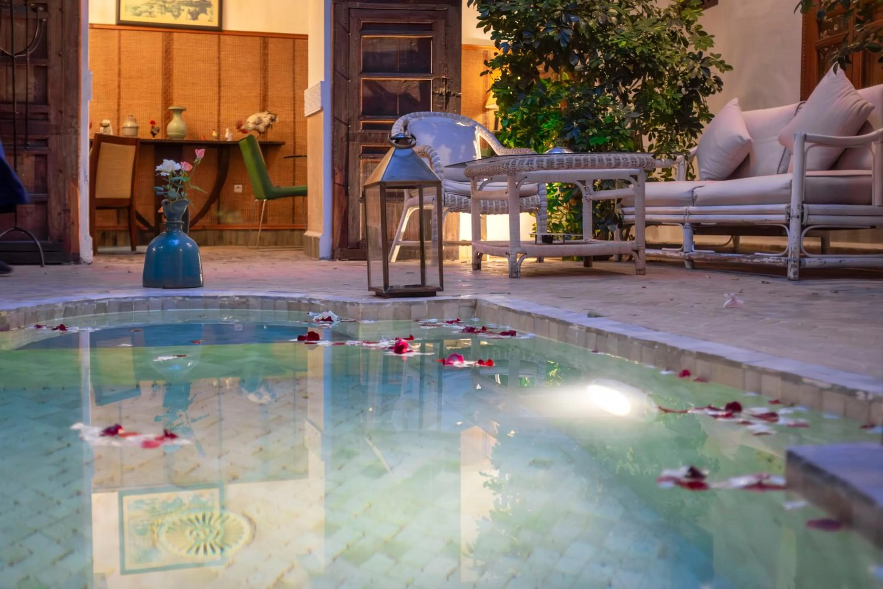 Patio in Riad Le Coq Berbère