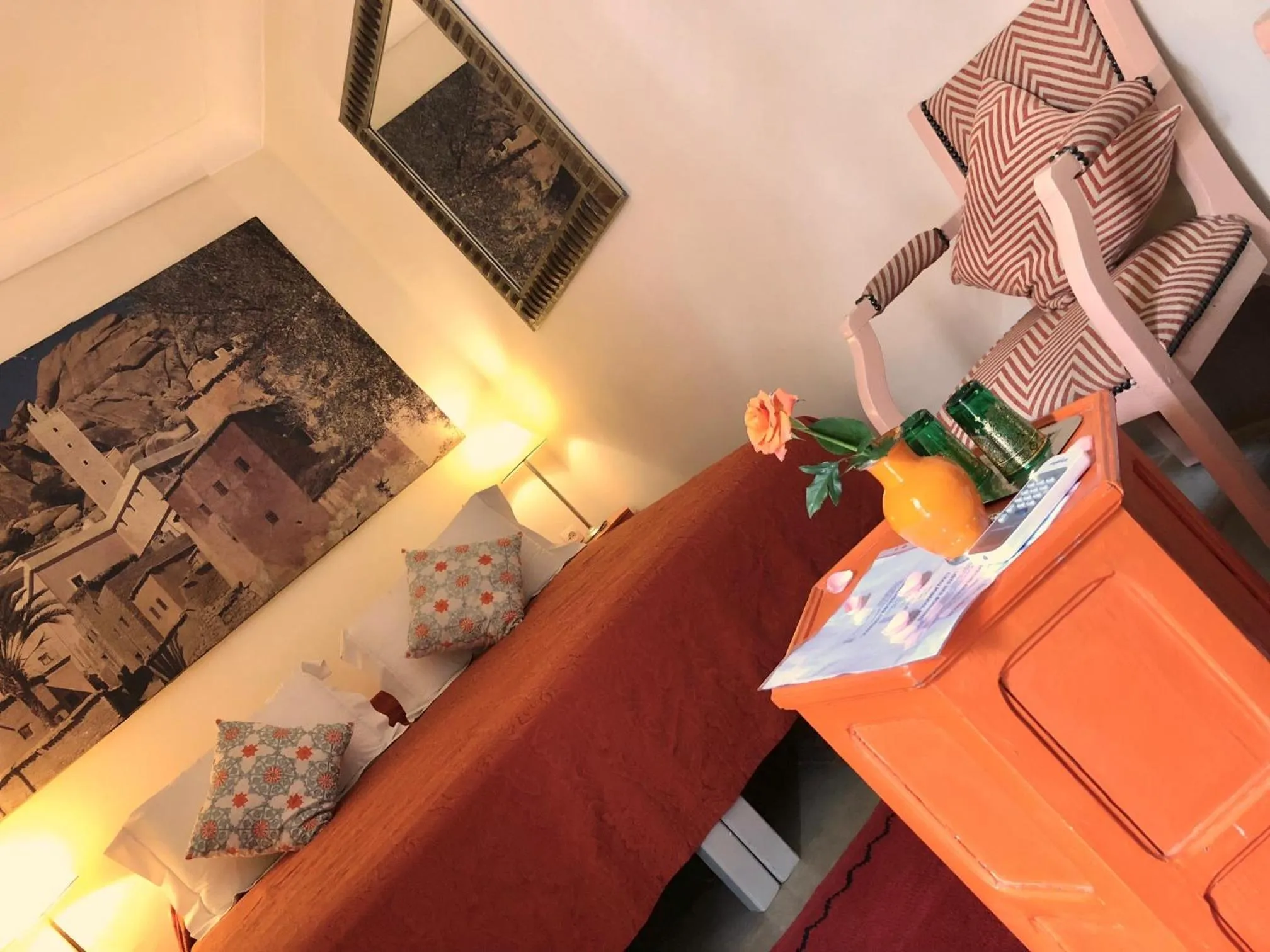 Bedroom in Riad Le Coq Berbère