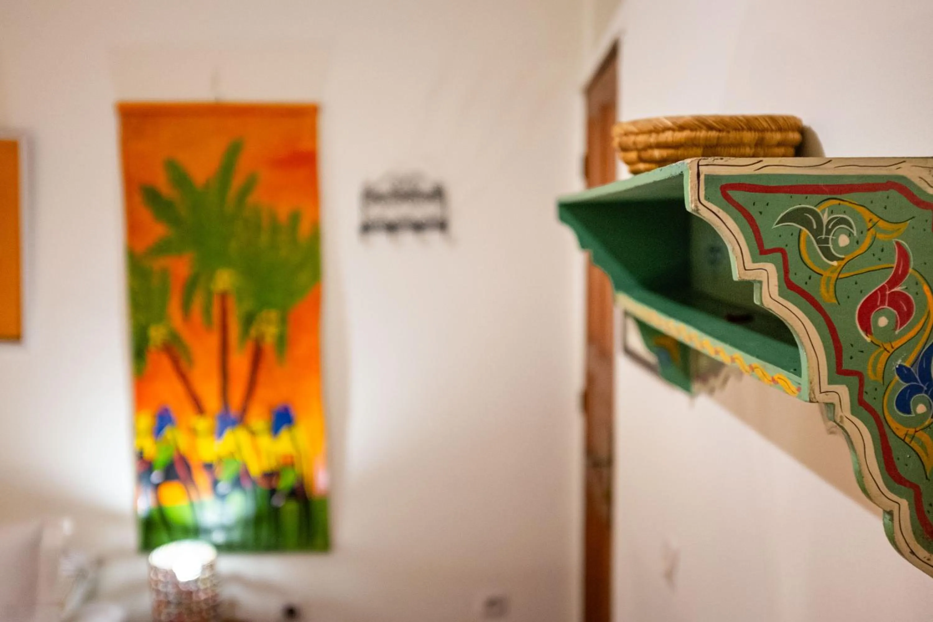 Decorative detail in Riad Le Coq Berbère