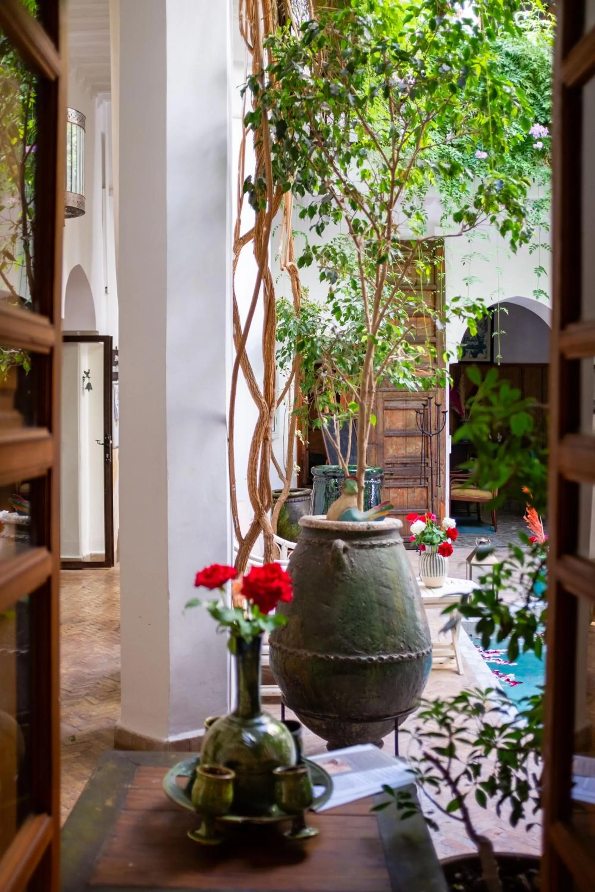 Patio in Riad Le Coq Berbère