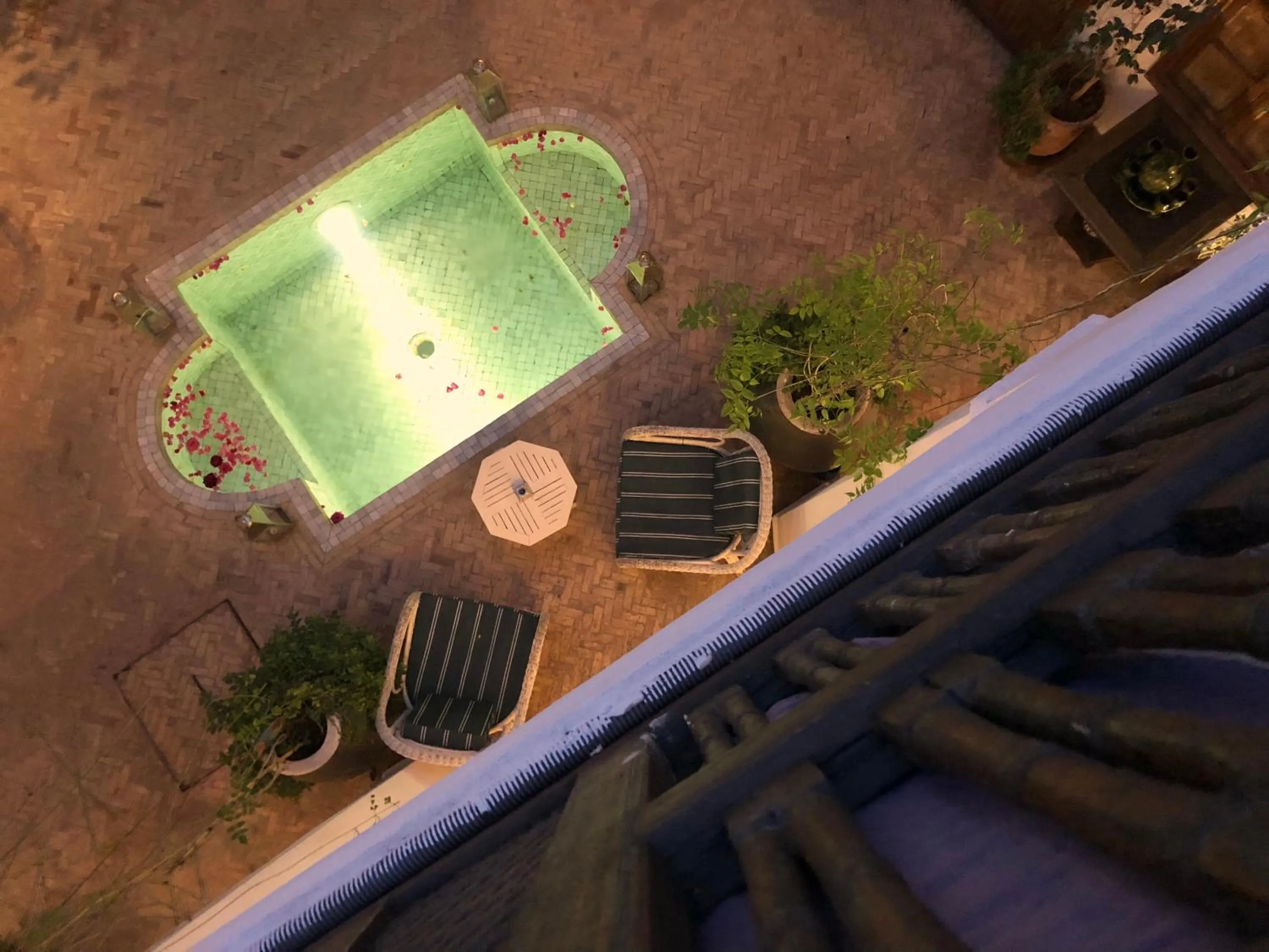 Patio in Riad Le Coq Berbère