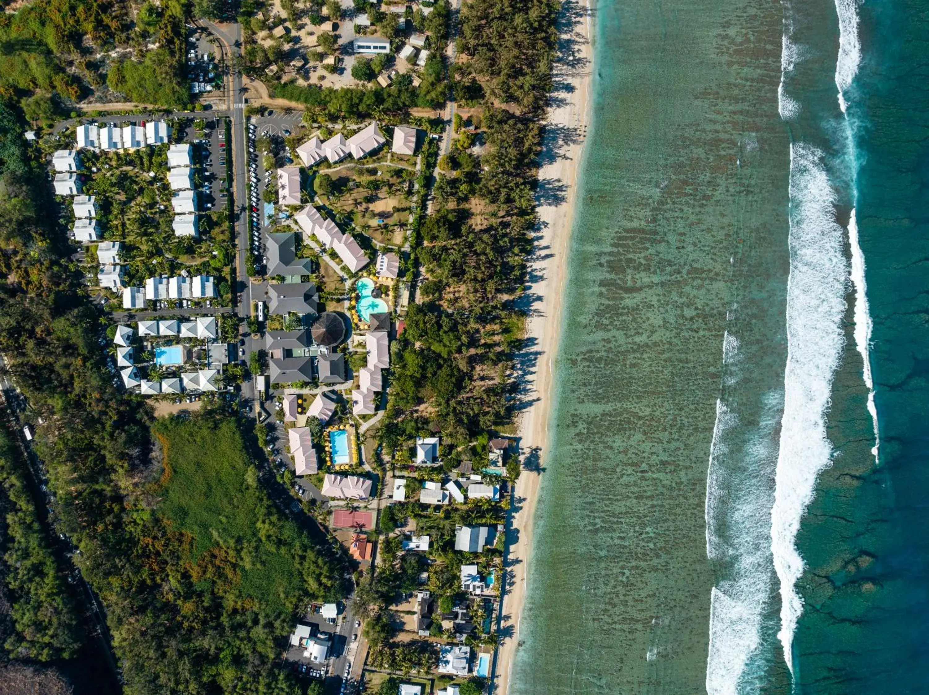 Bird's eye view in Hôtel Les Créoles Bird's eye view in Hôtel Les Créoles
