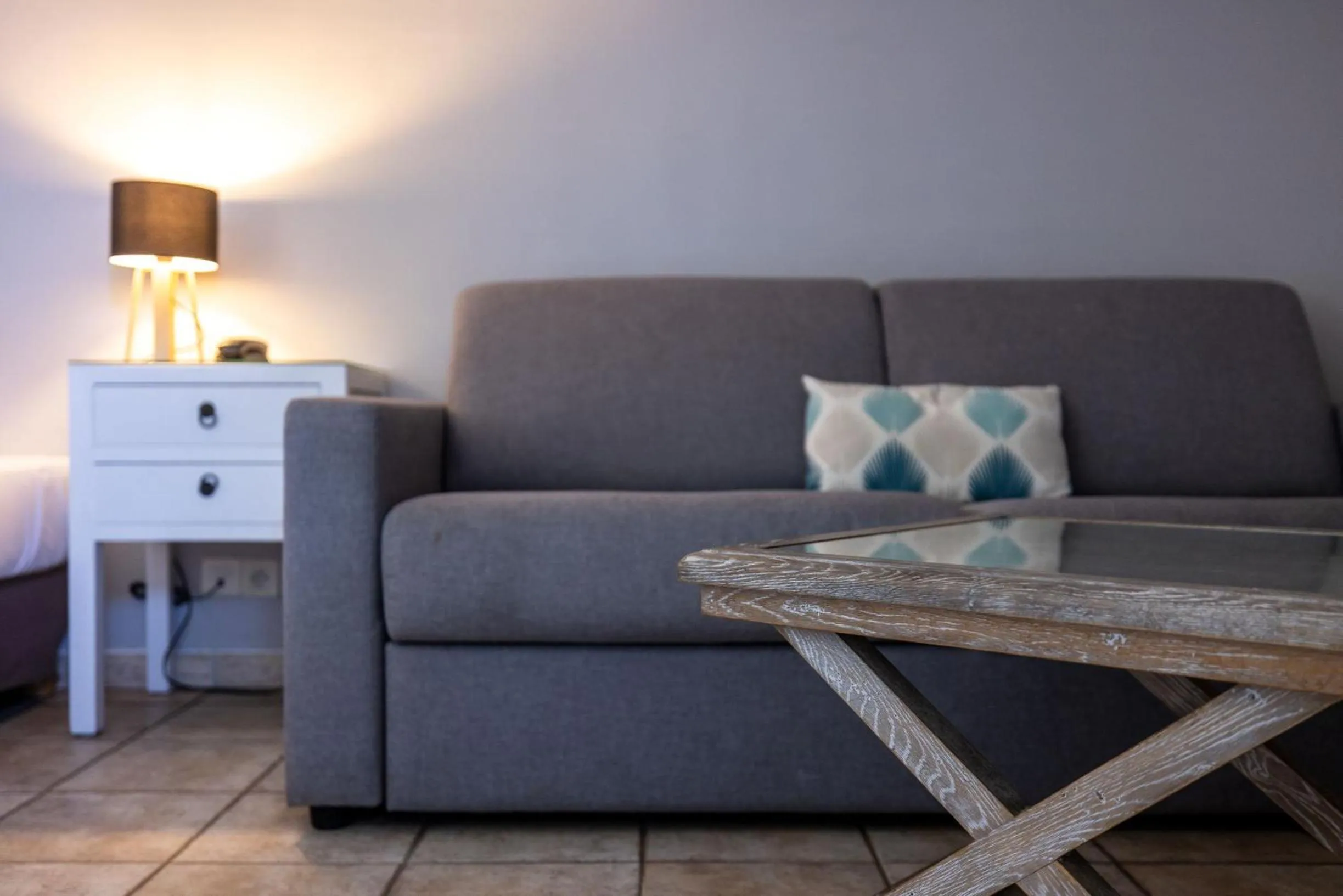 Bed in Hôtel Les Créoles