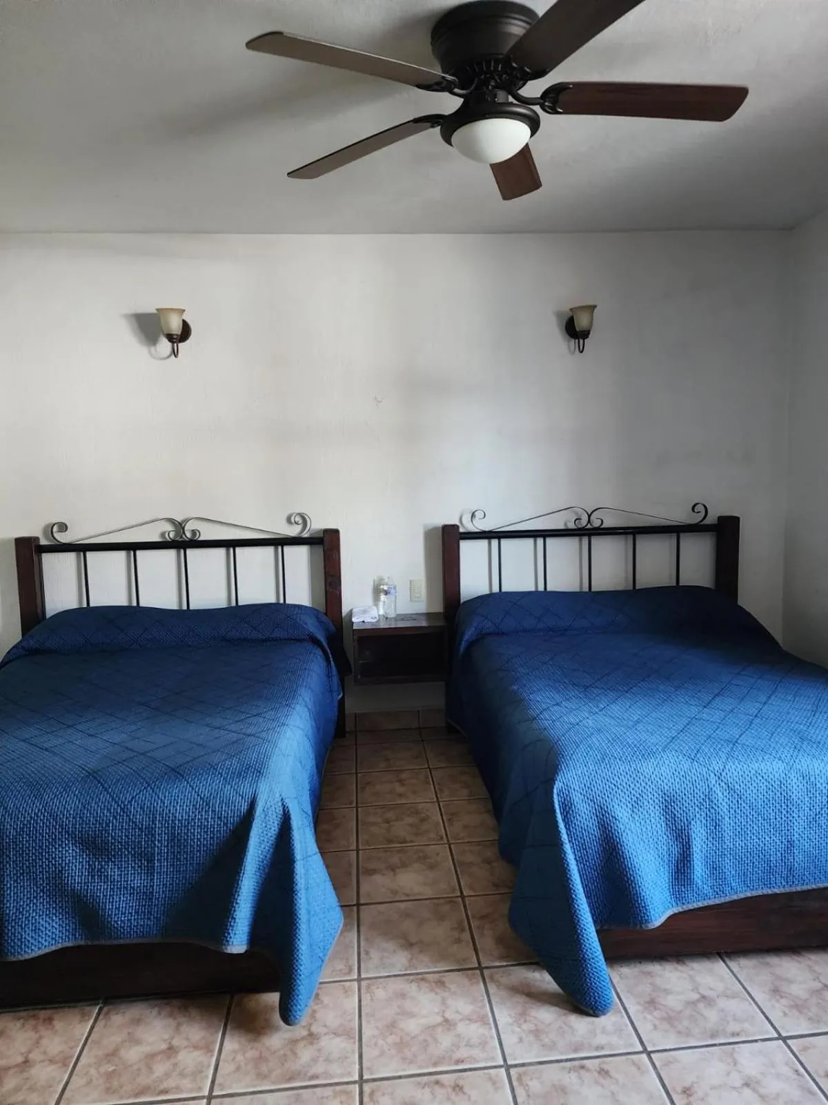 Bed in Hotel Uke Inn Terán