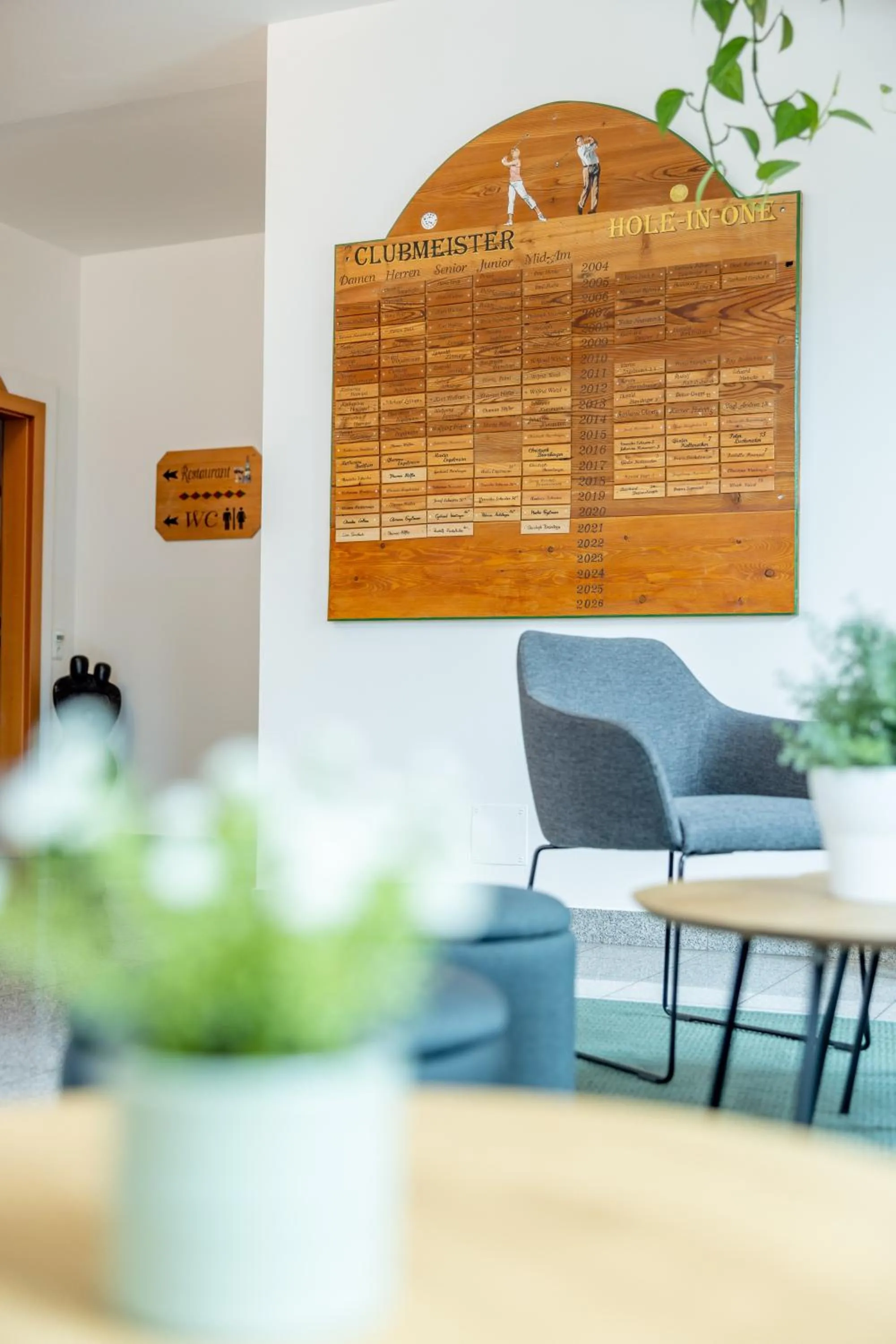 Lobby or reception in Metzenhof