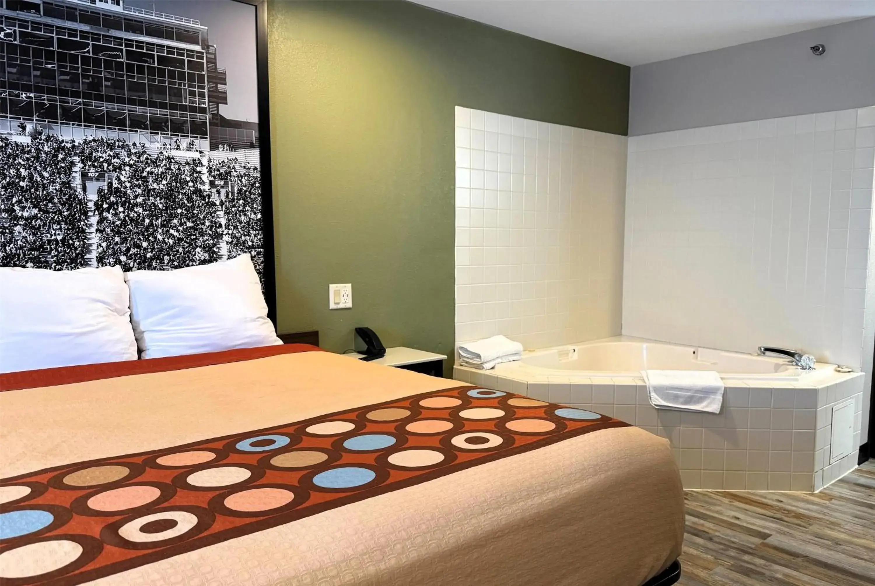 Photo of the whole room, Bed in Super 8 by Wyndham Frankfort IN Photo of the whole room, Bed in Super 8 by Wyndham Frankfort IN