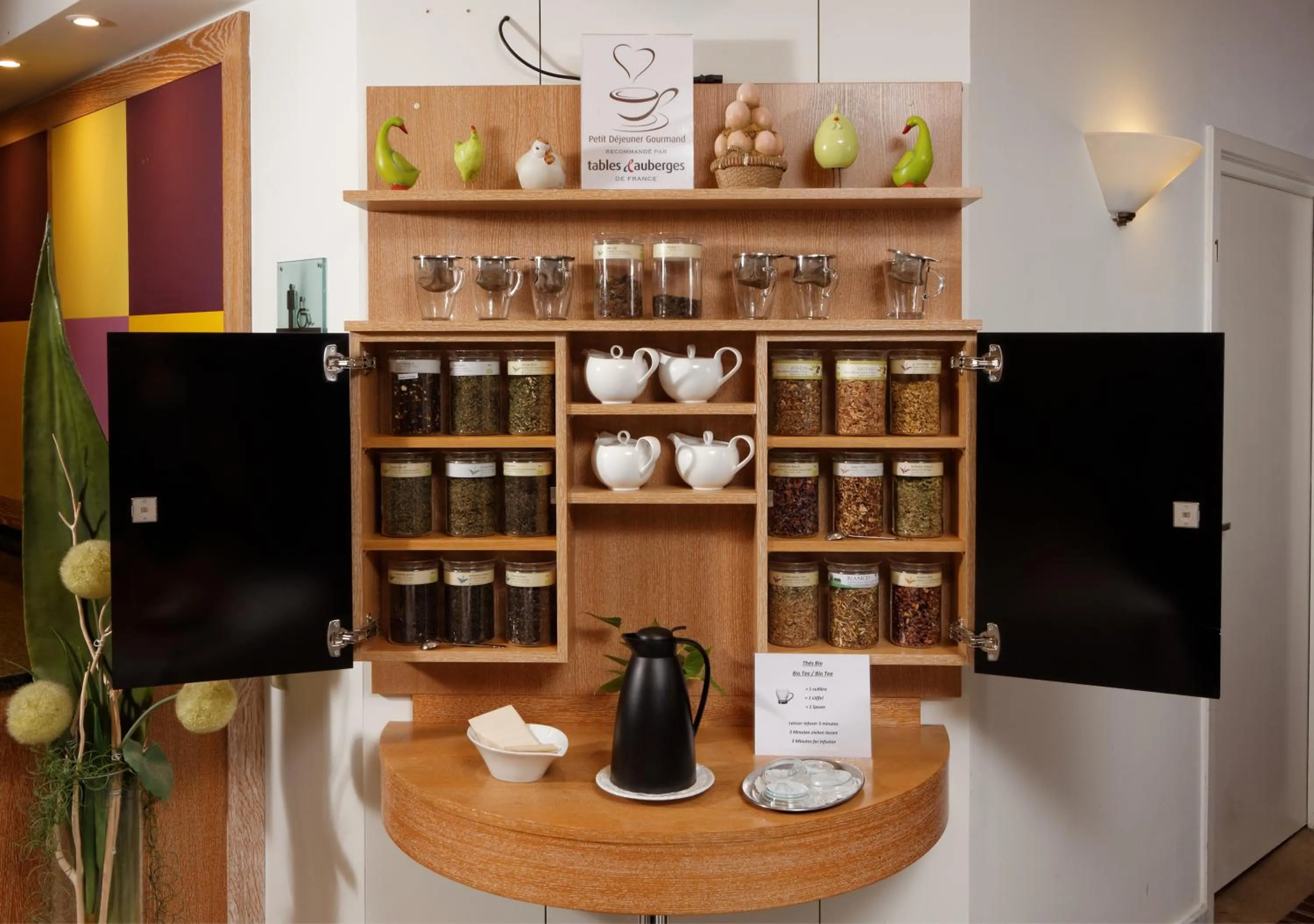 Buffet breakfast in Hotel Restaurant Crystal