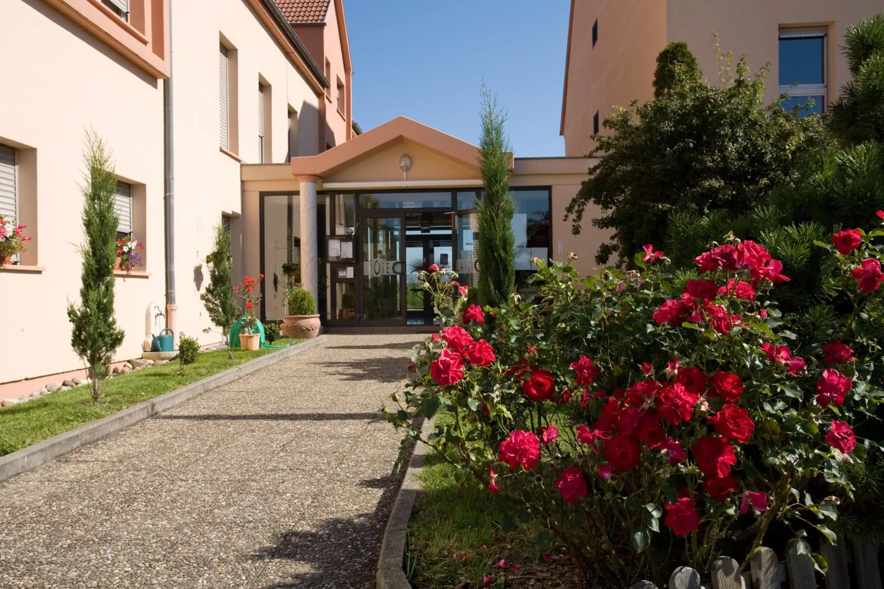 Facade/entrance in Hotel Restaurant Crystal Facade/entrance in Hotel Restaurant Crystal